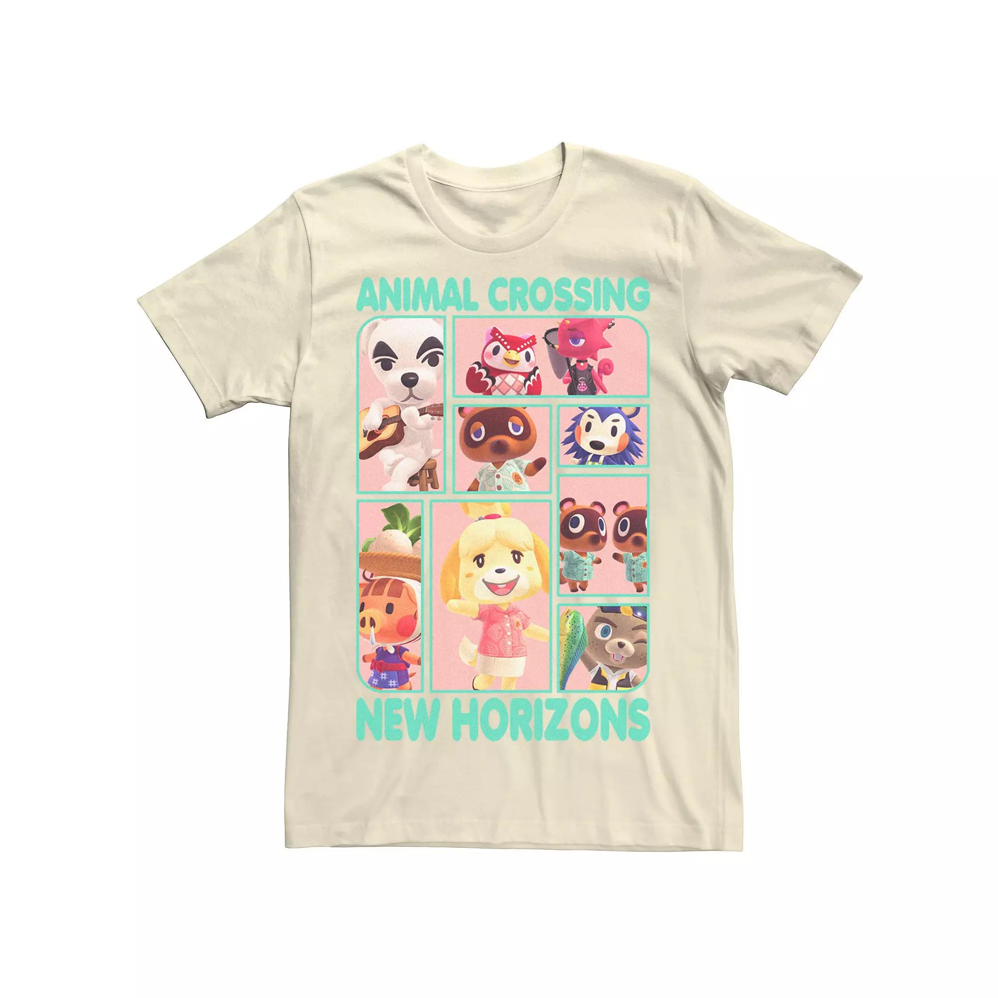 Men's Animal Crossing New Horizons Villager Box Up Tee,  Product Image