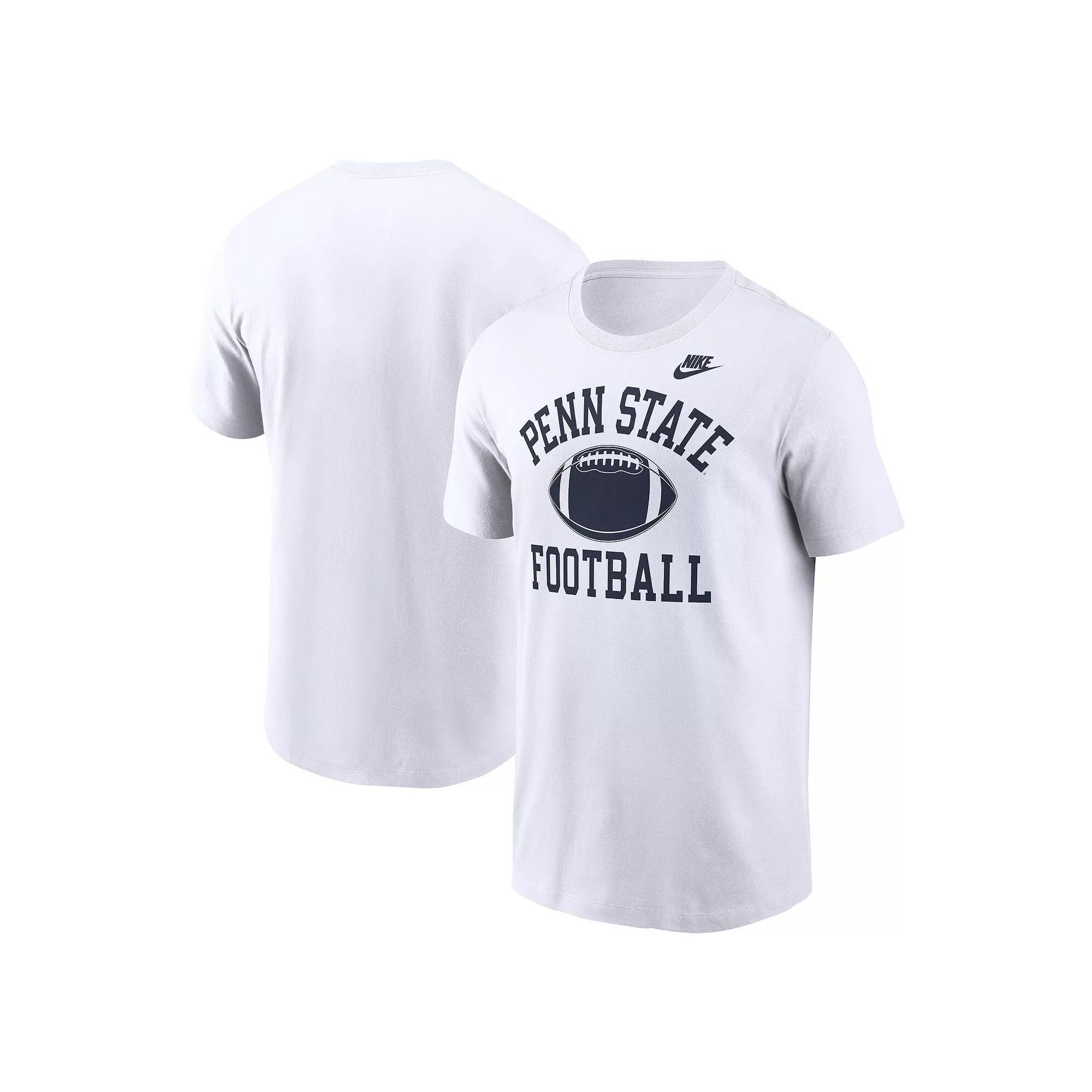 Men's Nike White Penn State Nittany Lions Legacy Football Icon T-Shirt,  Product Image