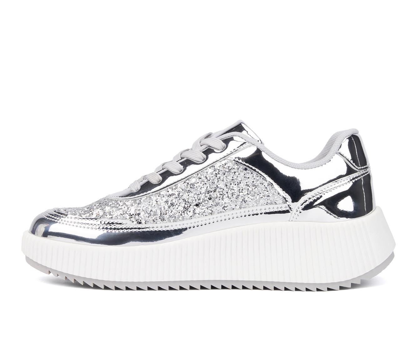 Women's New York and Company Tana Wedge Platform Sneakers Product Image