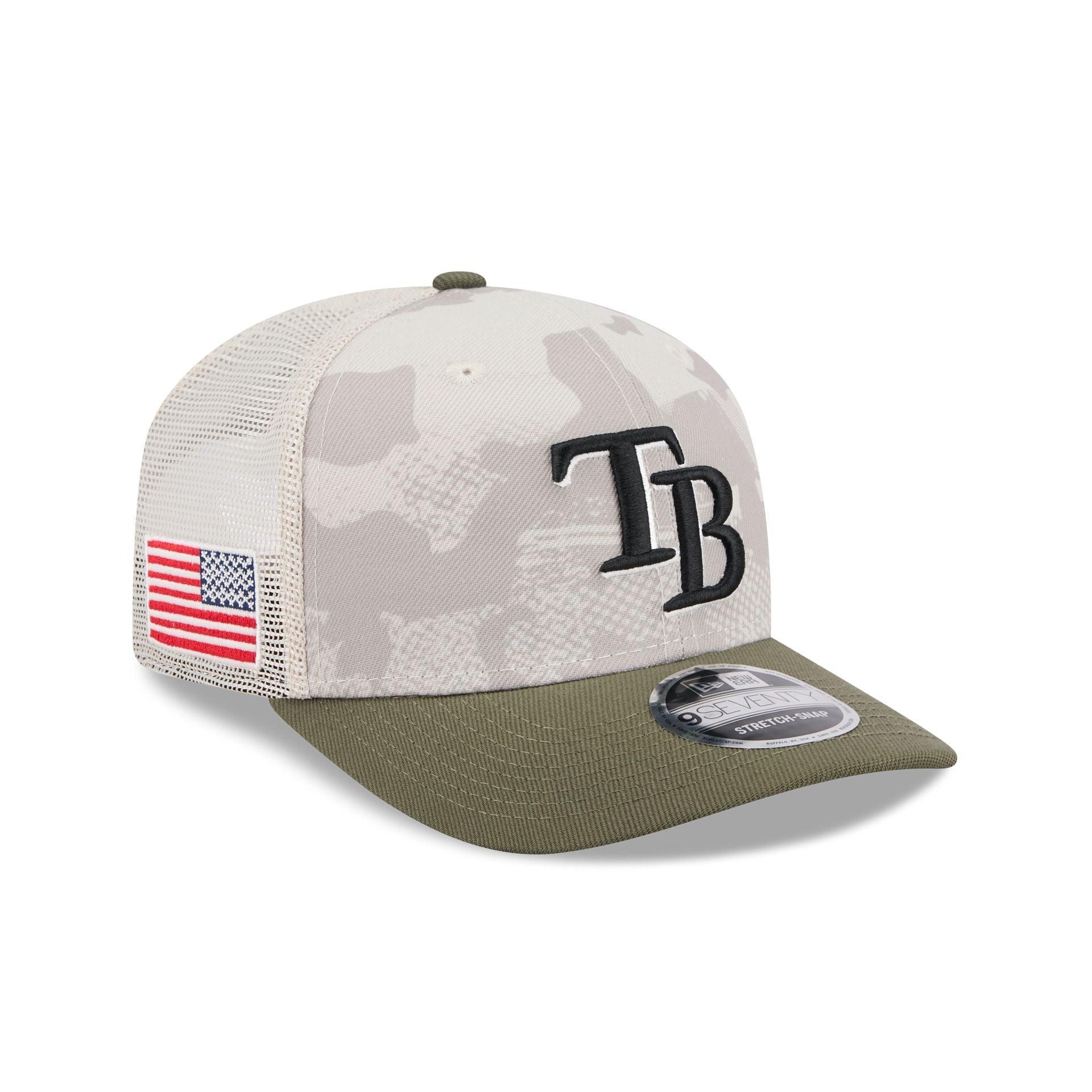 Tampa Bay Rays Armed Forces Day 2025 9SEVENTY Trucker Hat Male Product Image