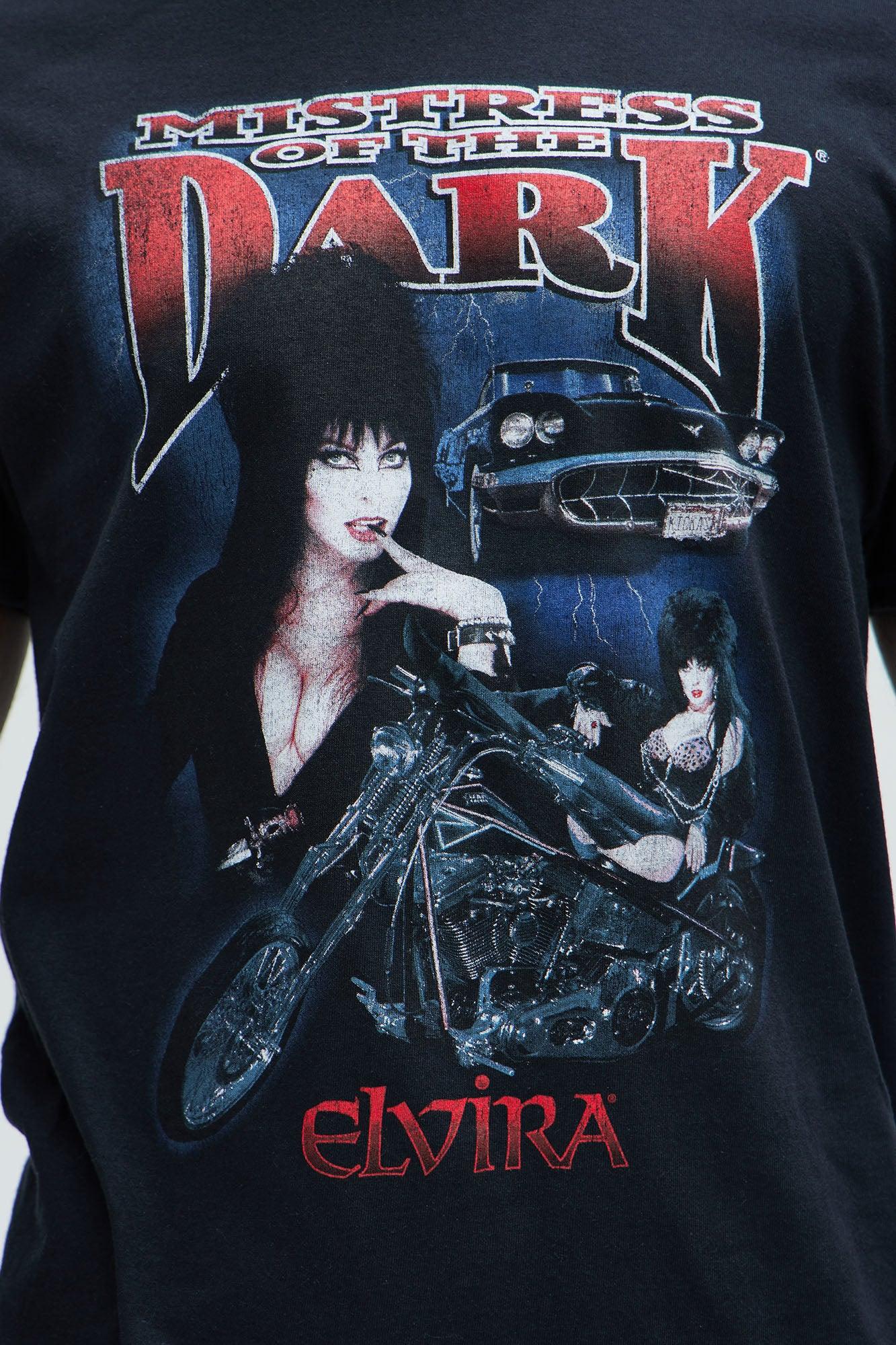 Mistress Of The Dark Elvira Short Sleeve Tee - Black Product Image