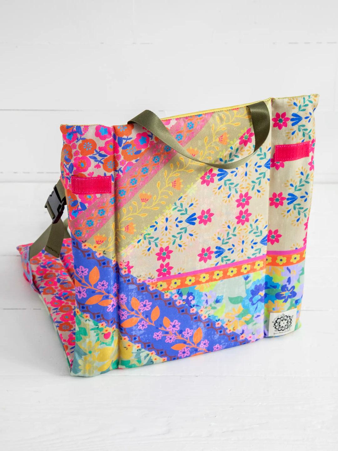 Outdoor Folding Seat - Patchwork Product Image