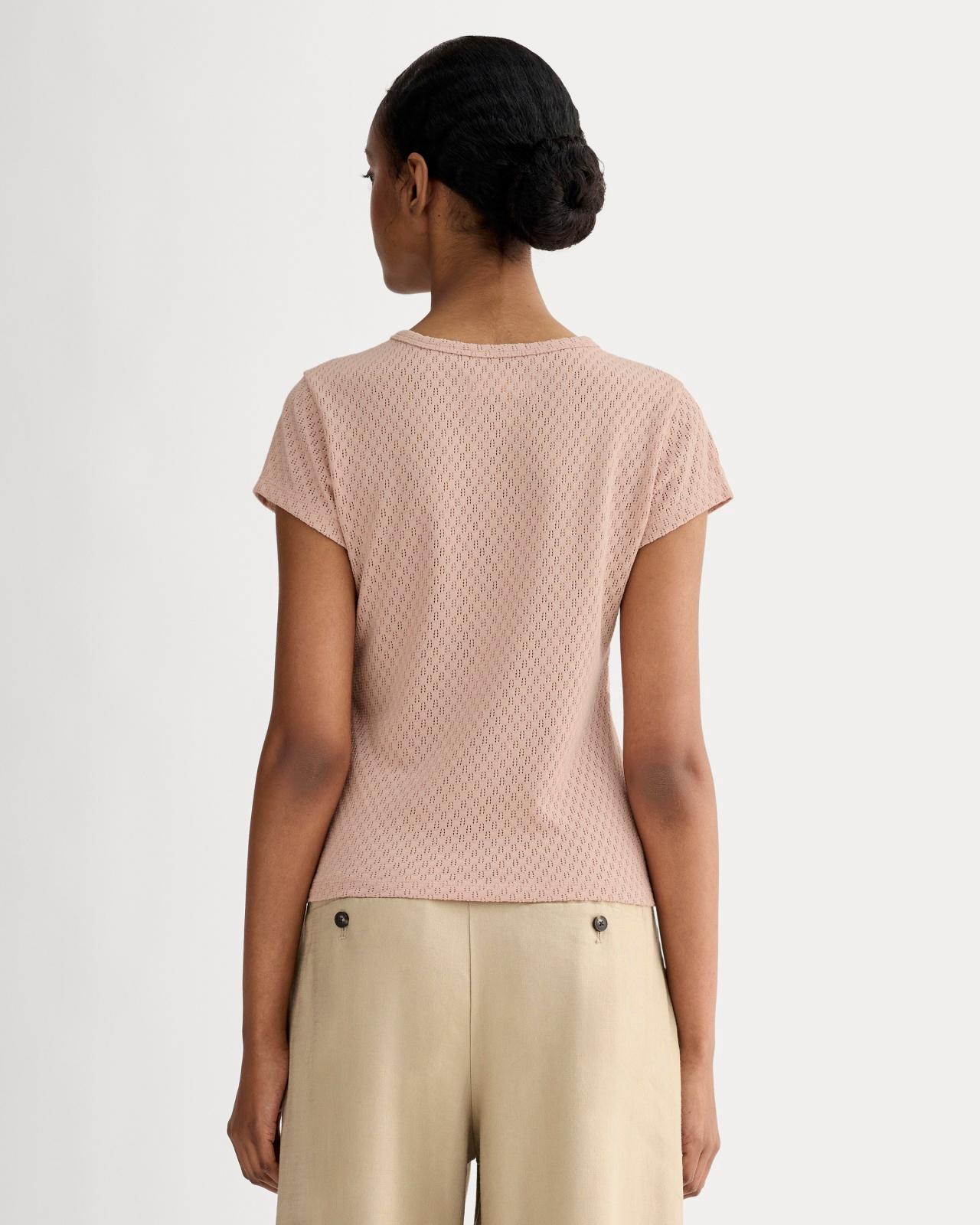Womens Pointelle Short-Sleeve T-Shirt by Everlane Product Image