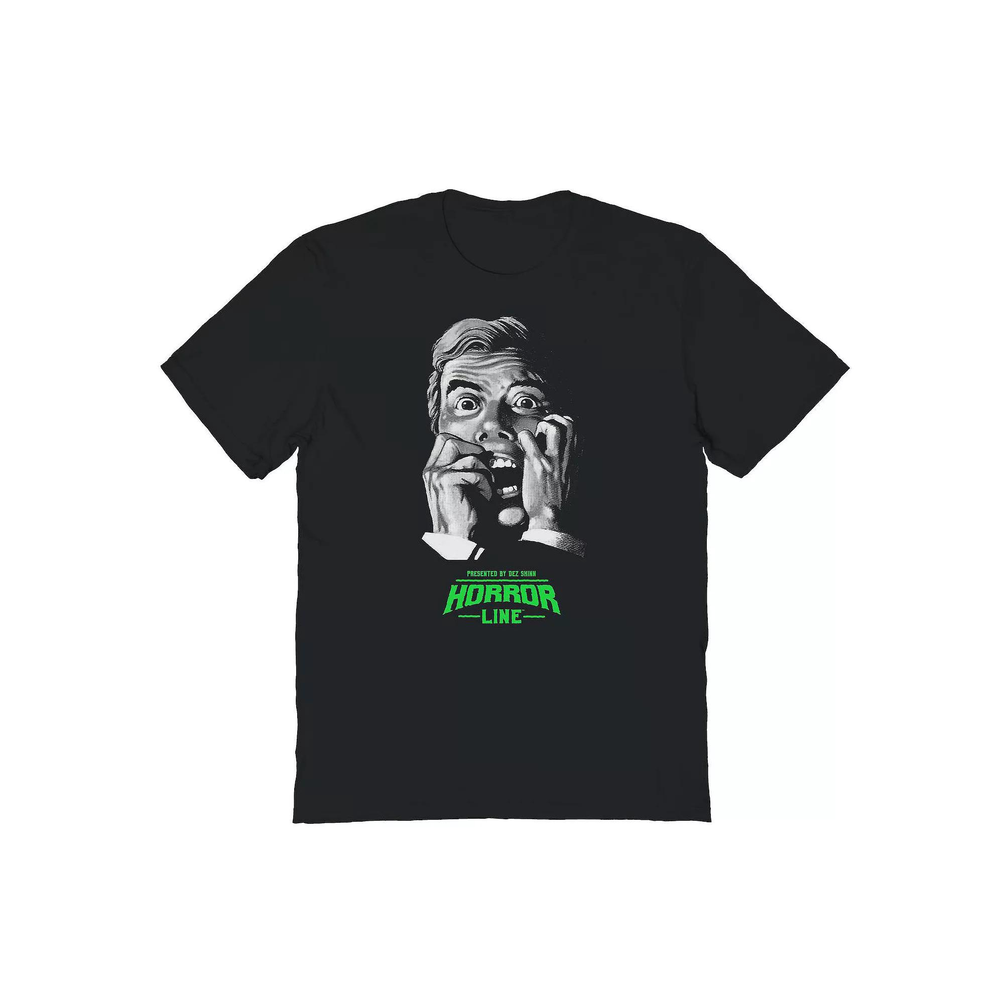 Men's Horror Line Gorgon Scare Graphic Tee, Size: Medium, Black Product Image