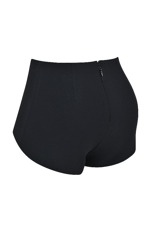 Tahni  black high waisted shorts Product Image