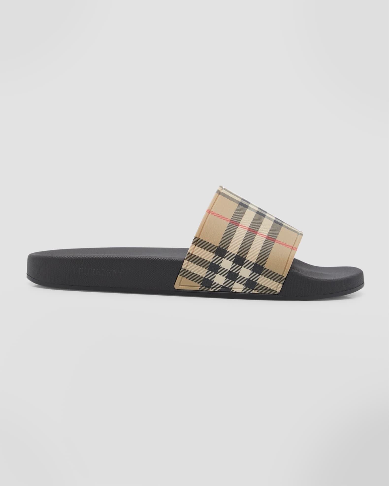 Mens Furley Check Slide Sandals Product Image