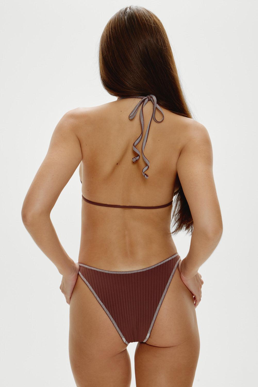 Harper Cheeky Bikini Bottom - Brown Sugar Product Image
