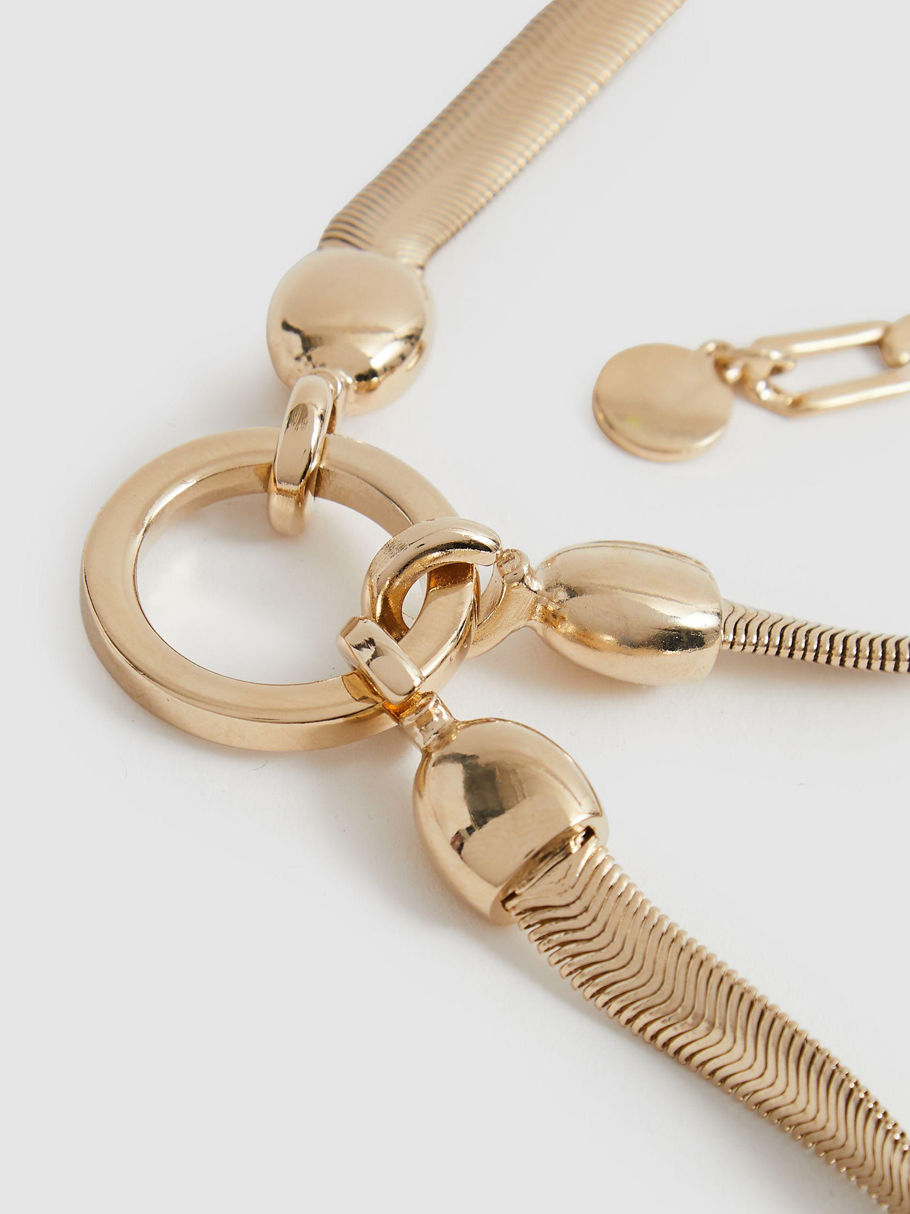 Snake Chain Belt in Gold Product Image