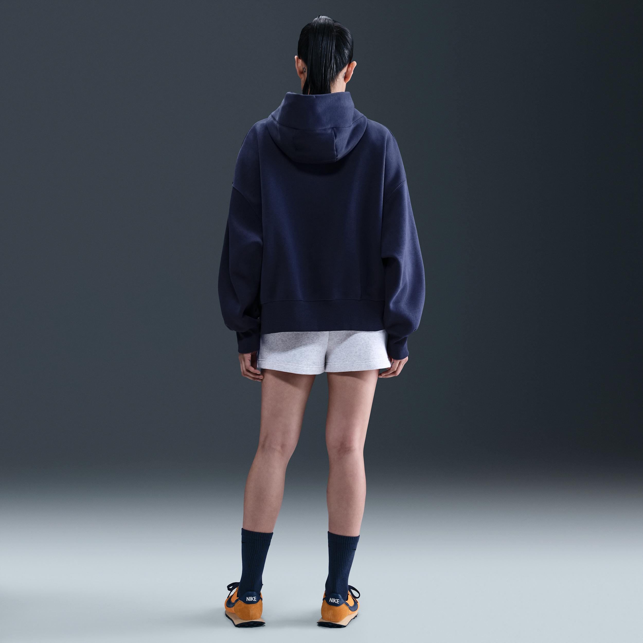 Womens Nike Sportswear Phoenix Fleece Over-Oversized Pullover Hoodie | DQ5858-410 Product Image