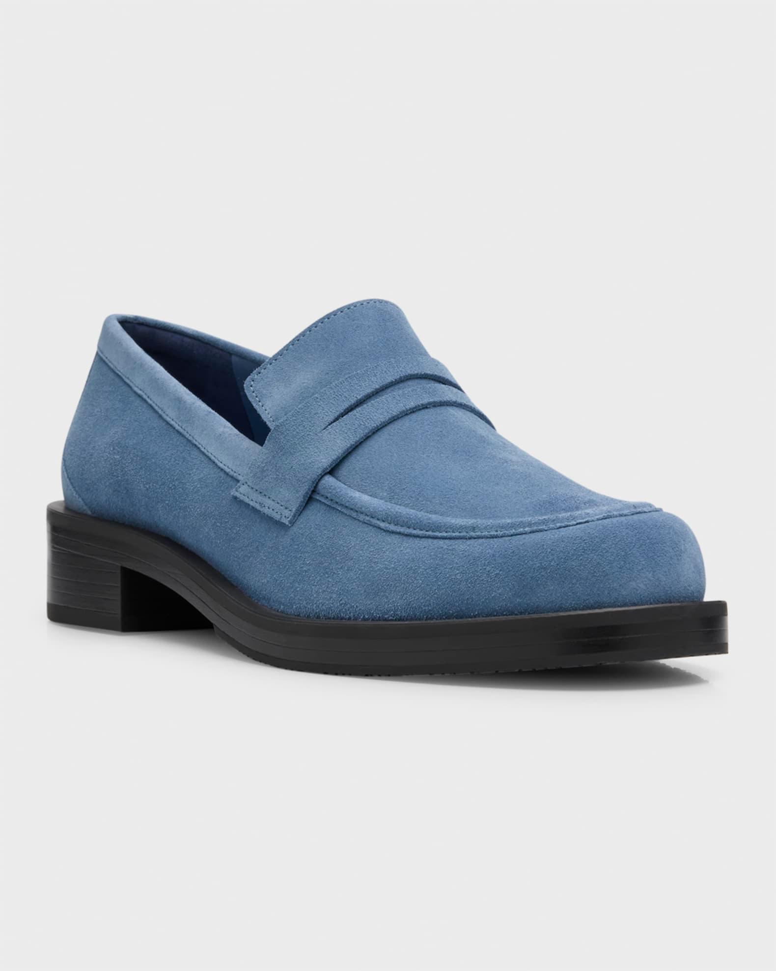 Palmer Suede Penny Loafers Product Image