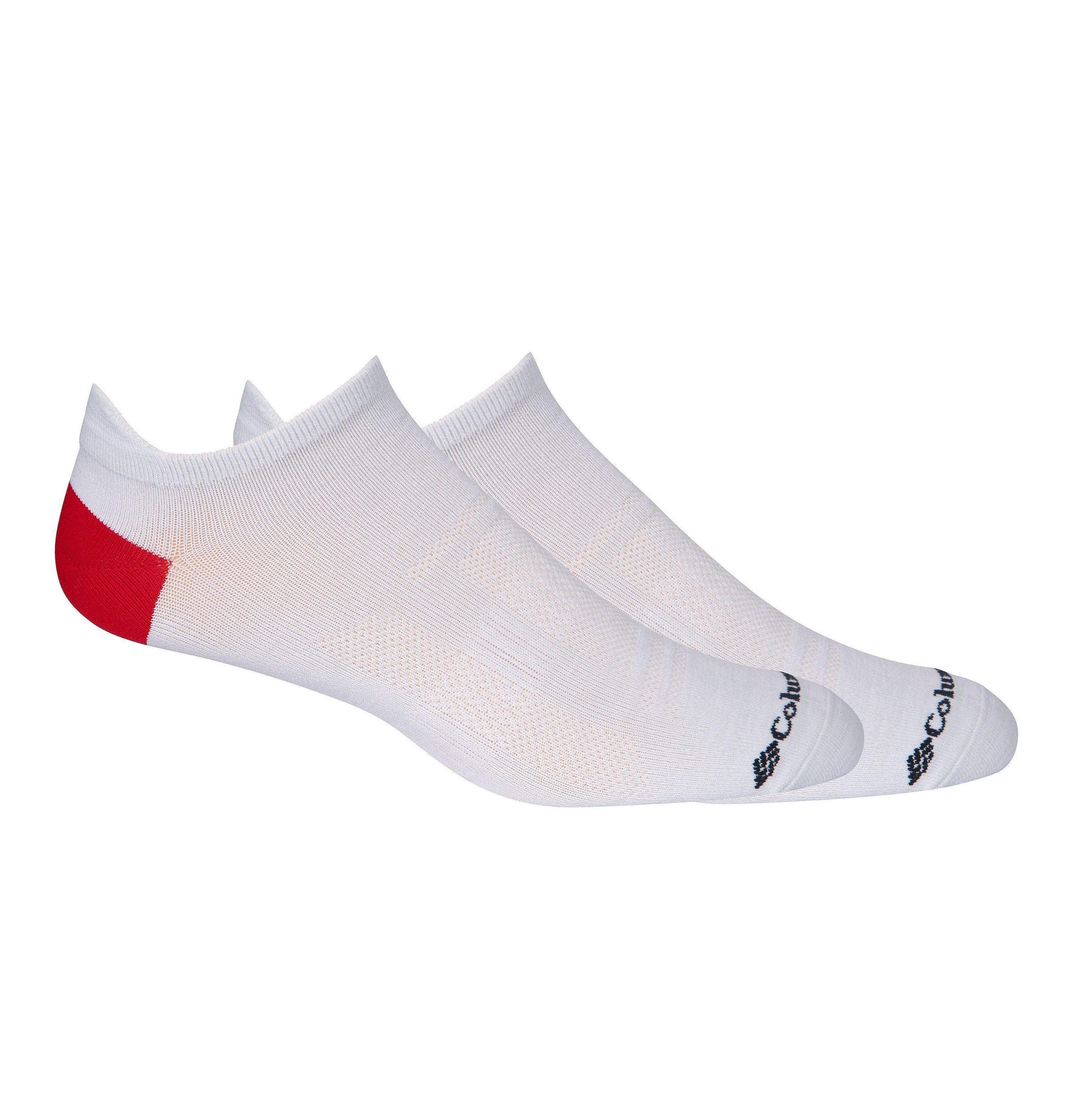 Columbia Mens Space Dye BRR No-Show Lightweight Socks - 2 Pack- Product Image