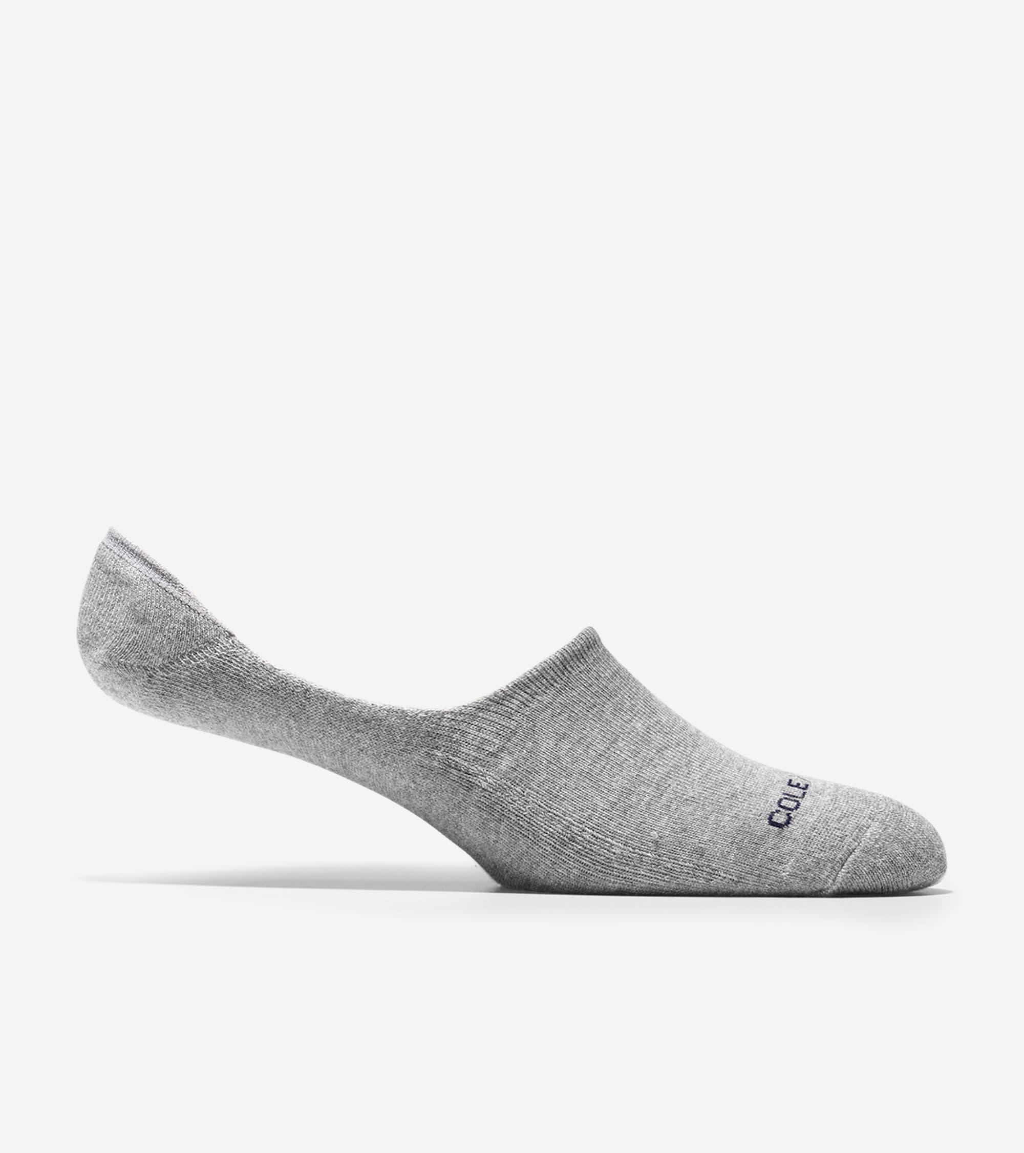 Men's Casual Cushion Sock Liner – 2 Pack in White | Cole Haan Product Image