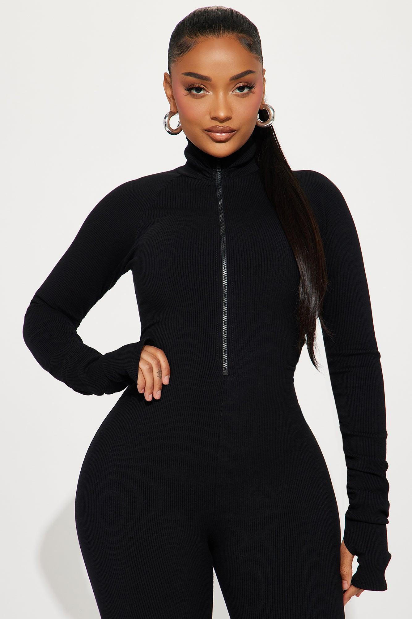 Justine Snatched Jumpsuit - Black Product Image