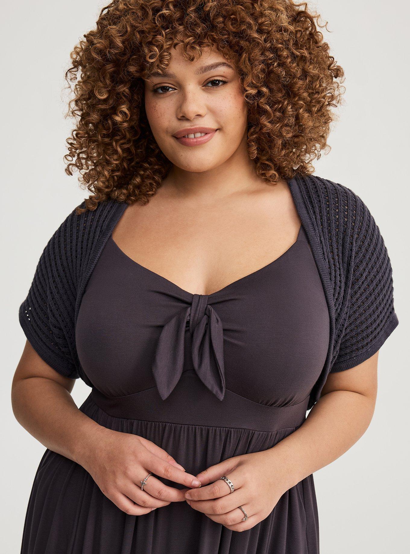 Open Stitch Bolero Shrug Product Image