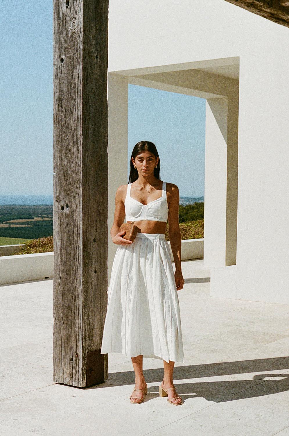 Dien Top - White Product Image