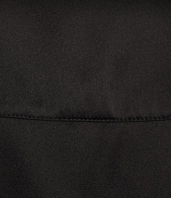 Antonio Melani Yana Button Front Point Collar Long Sleeve Stretch Silk Charmeuse Blouse Product Image