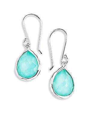 Mini Teardrop Earrings in Sterling Silver Product Image
