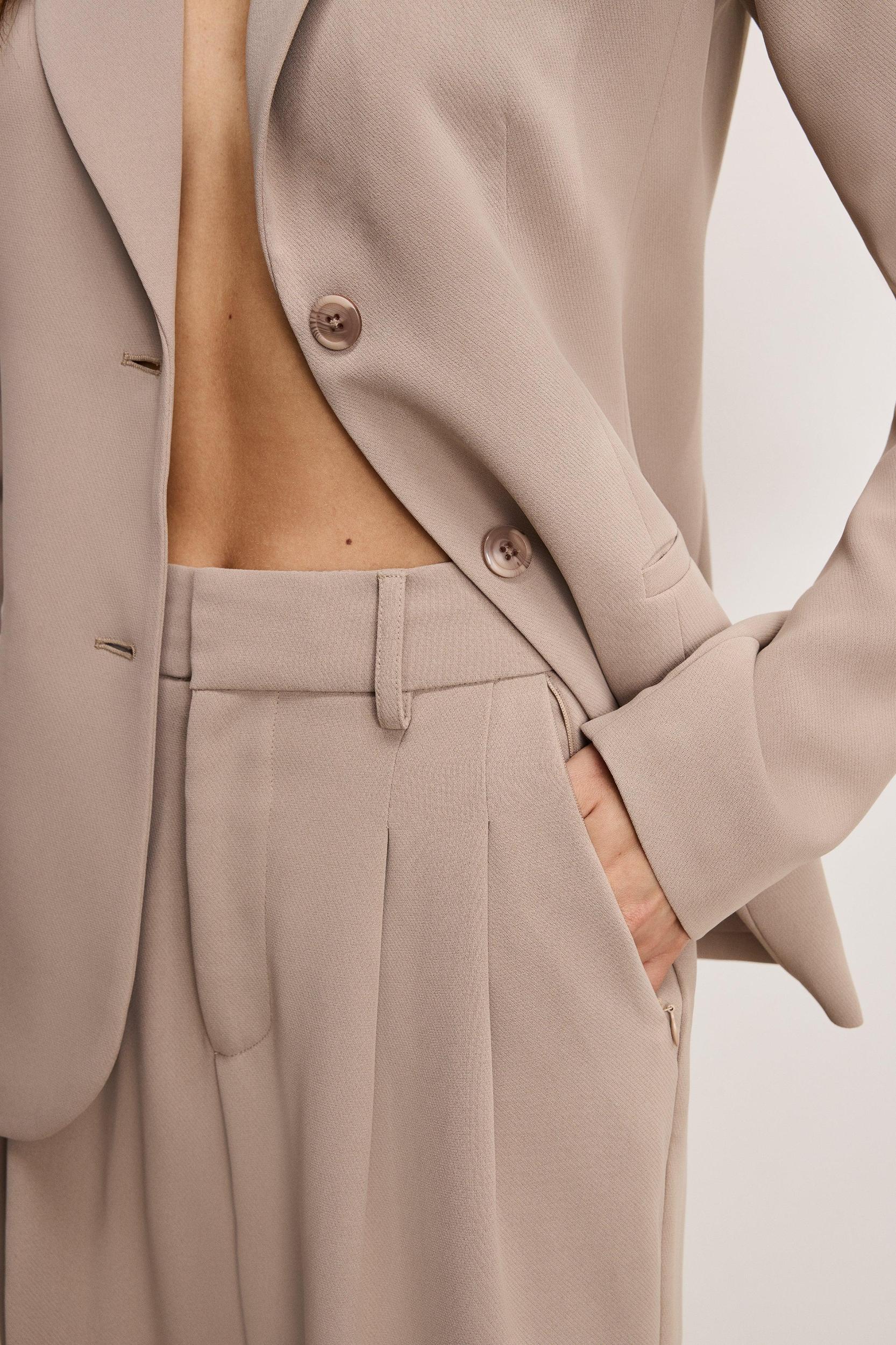 LUXE SUITING TROUSERS | MINERAL001 Product Image