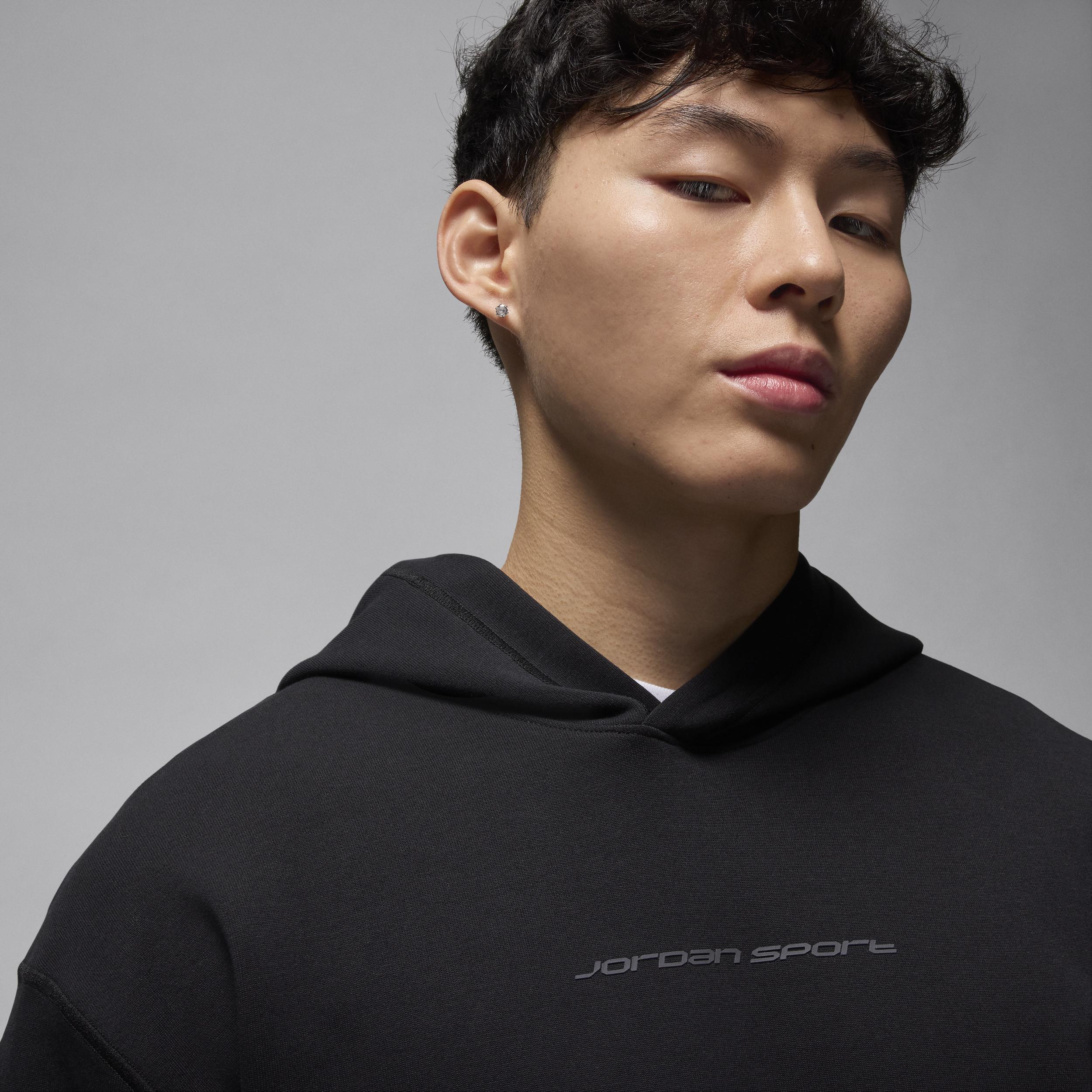 Mens Jordan Sport Hoop Fleece Dri-FIT Pullover Hoodie | HF0280-010 Product Image