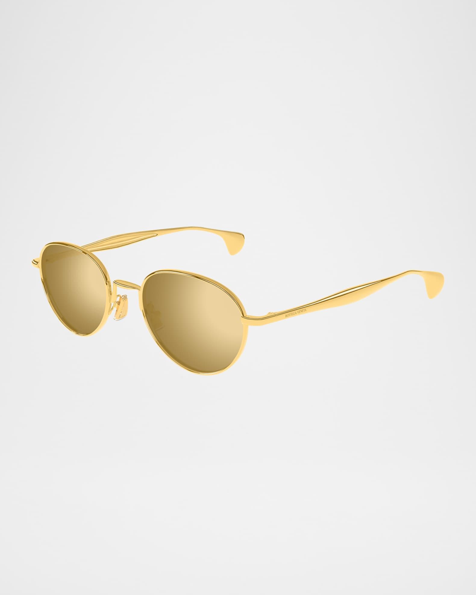 BV1396S Round Metal Sunglasses Product Image