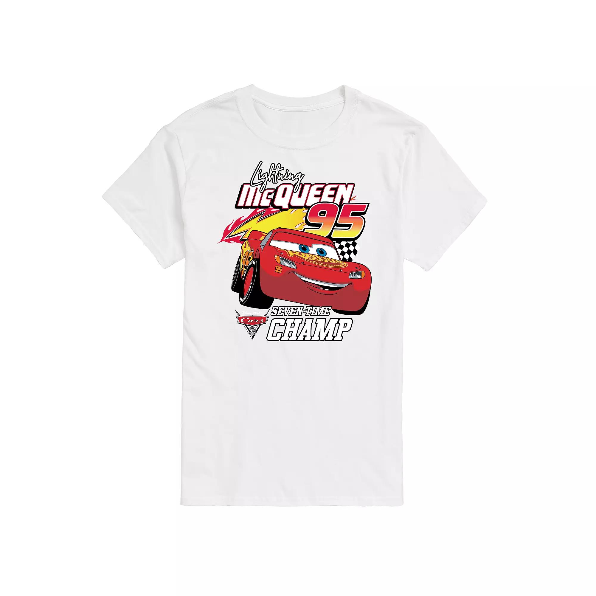 Disney / Pixar's Cars Big & Tall Lightning McQueen Graphic Tee, Men's,  Product Image