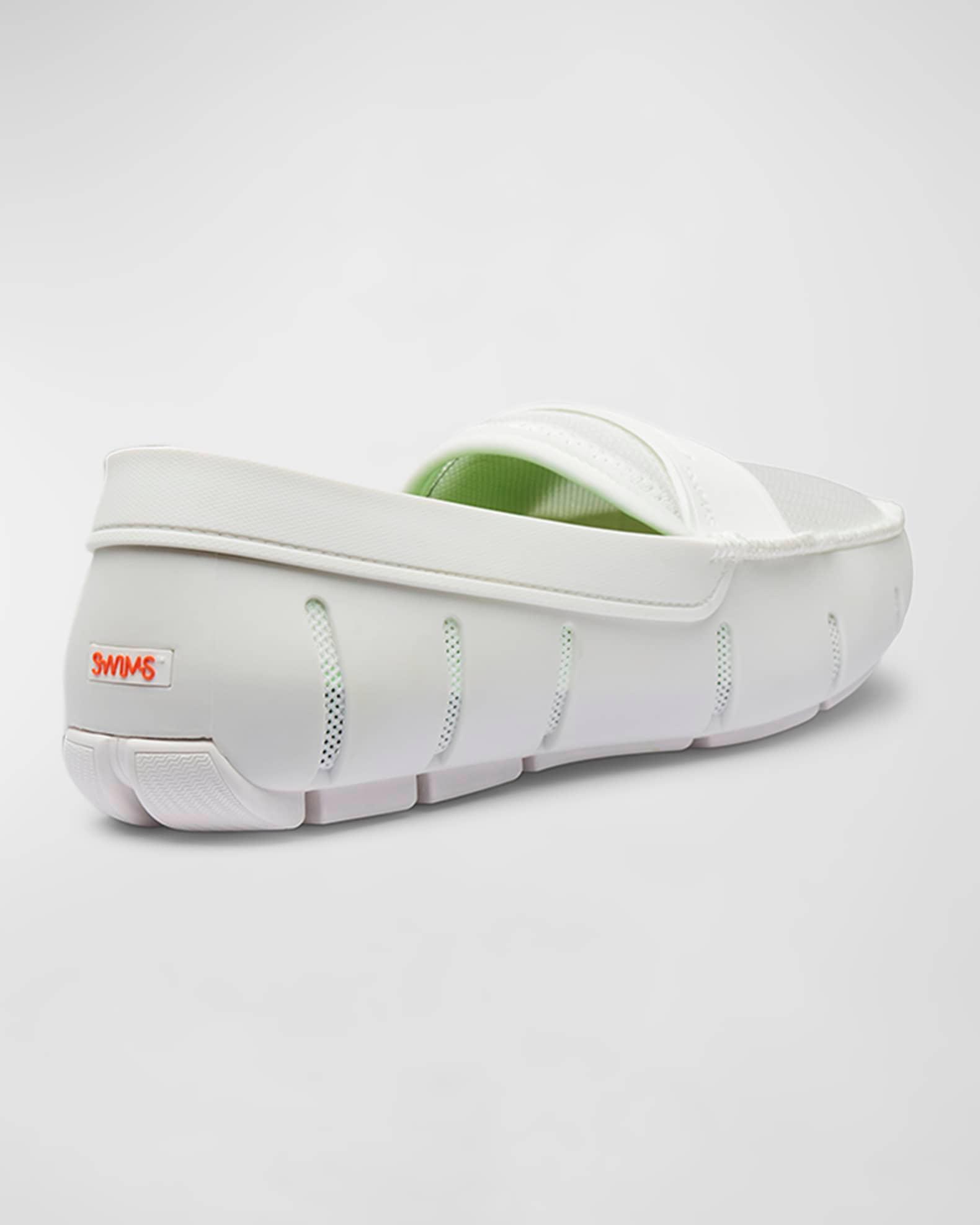 Men's Mesh-Rubber Penny Loafers Product Image