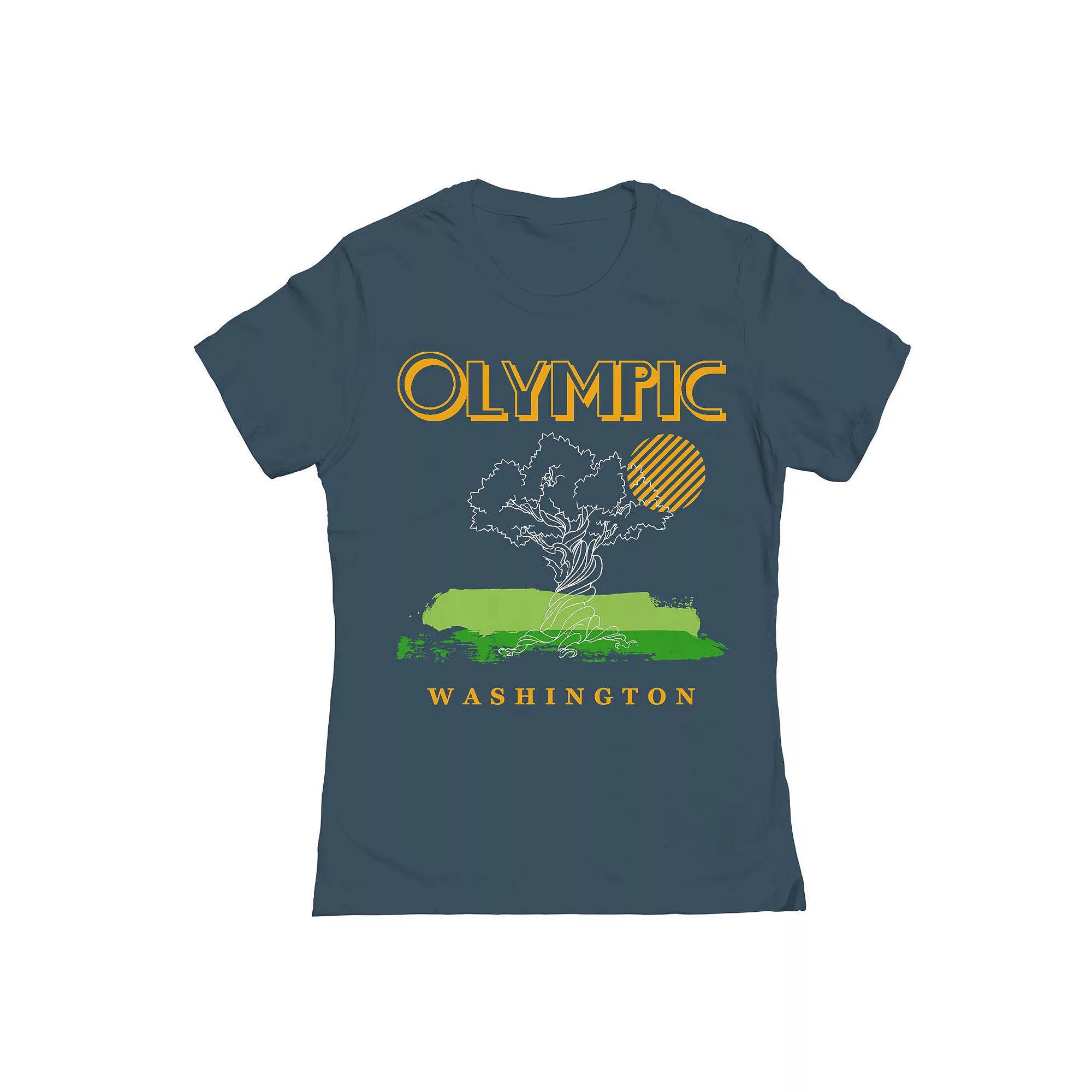 Junior's Olympic Washington 1 Womens Graphic Tee, Girl's, Size: XL, Blue Product Image