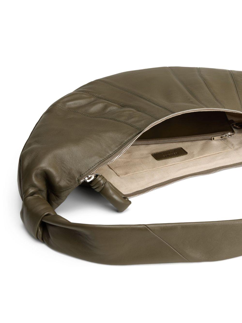 large Croissant panelled shoulder bag Product Image