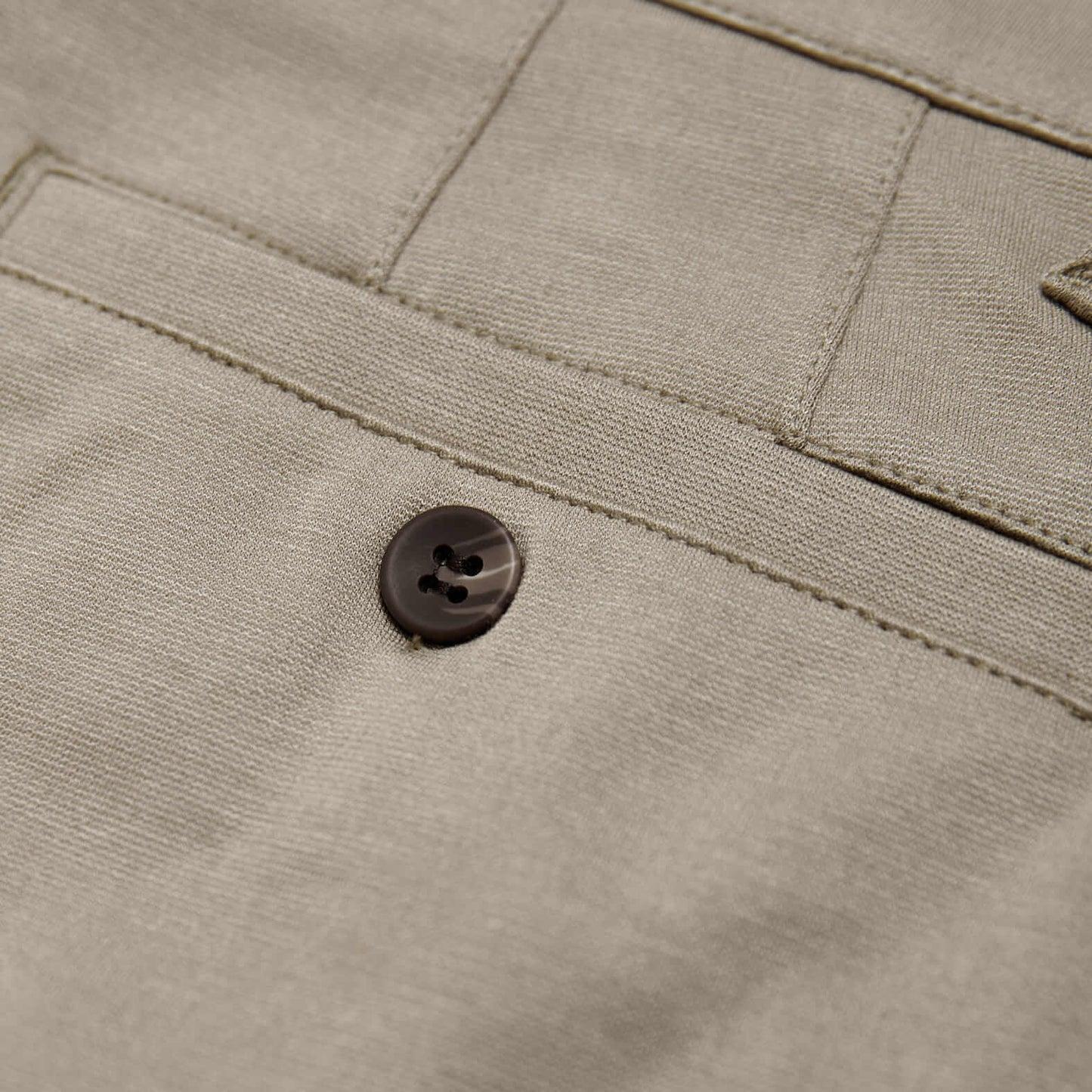 7" Khaki Comfort Knit Chino Shorts Product Image