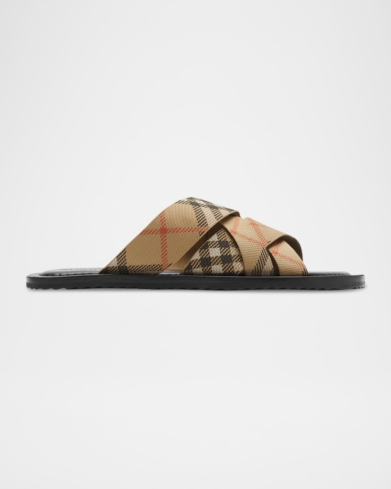Men's Check Pavilion Slide Sandals Product Image