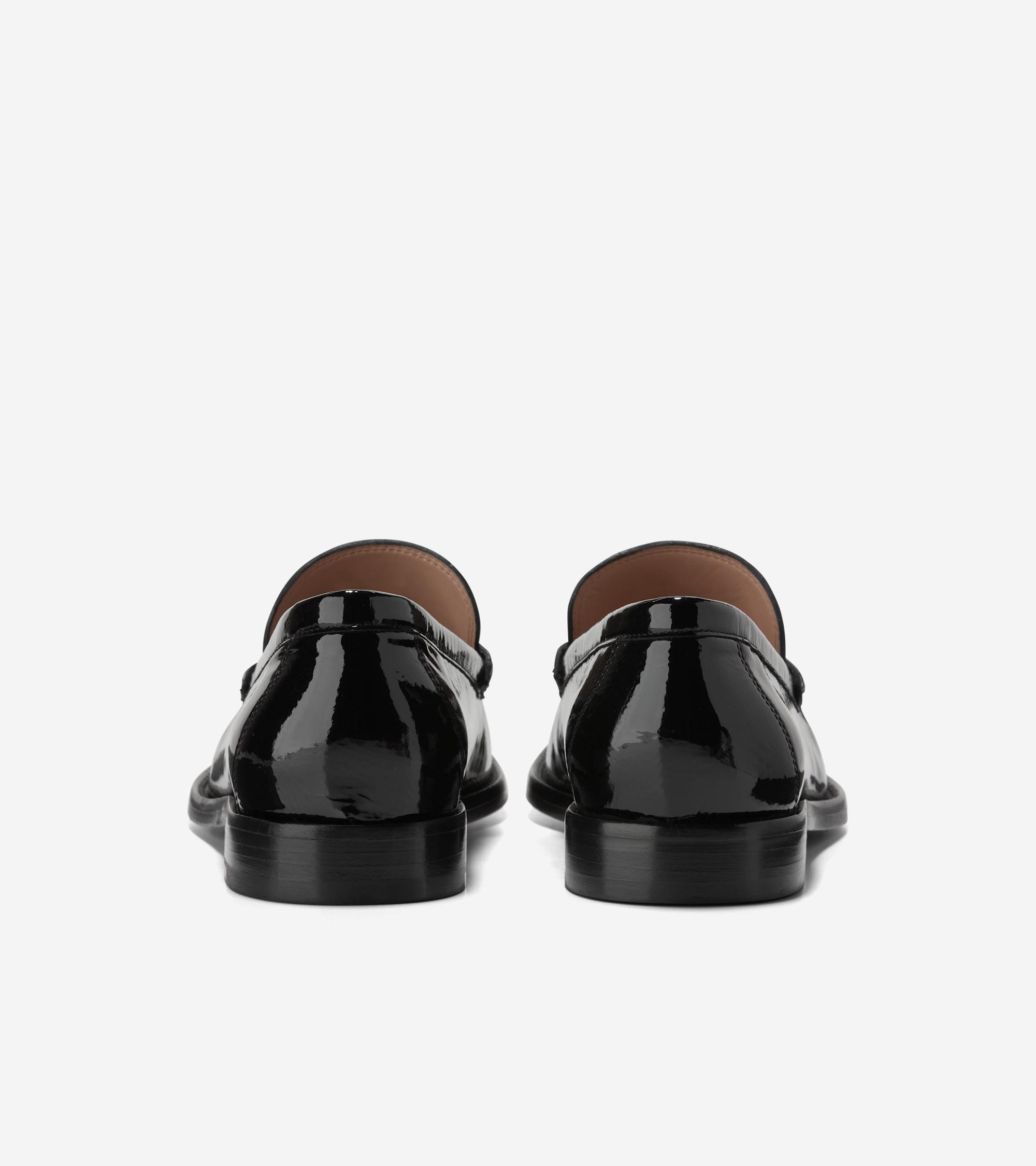 Women's Lana Lux Remastered Penny Loafers in Black | Cole Haan Product Image