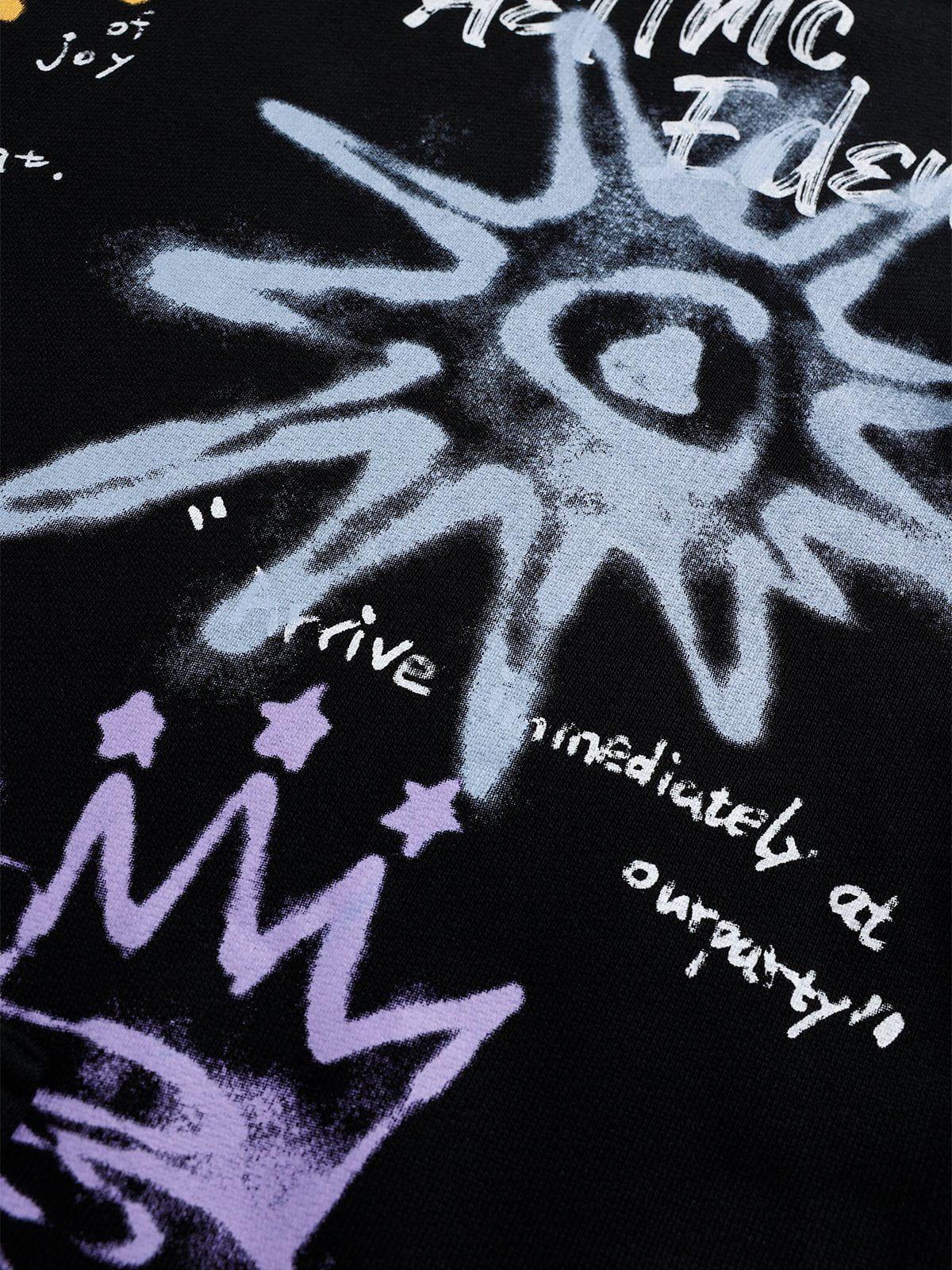 Aelfric Eden Graffiti Heartie Graphic Hoodie Product Image