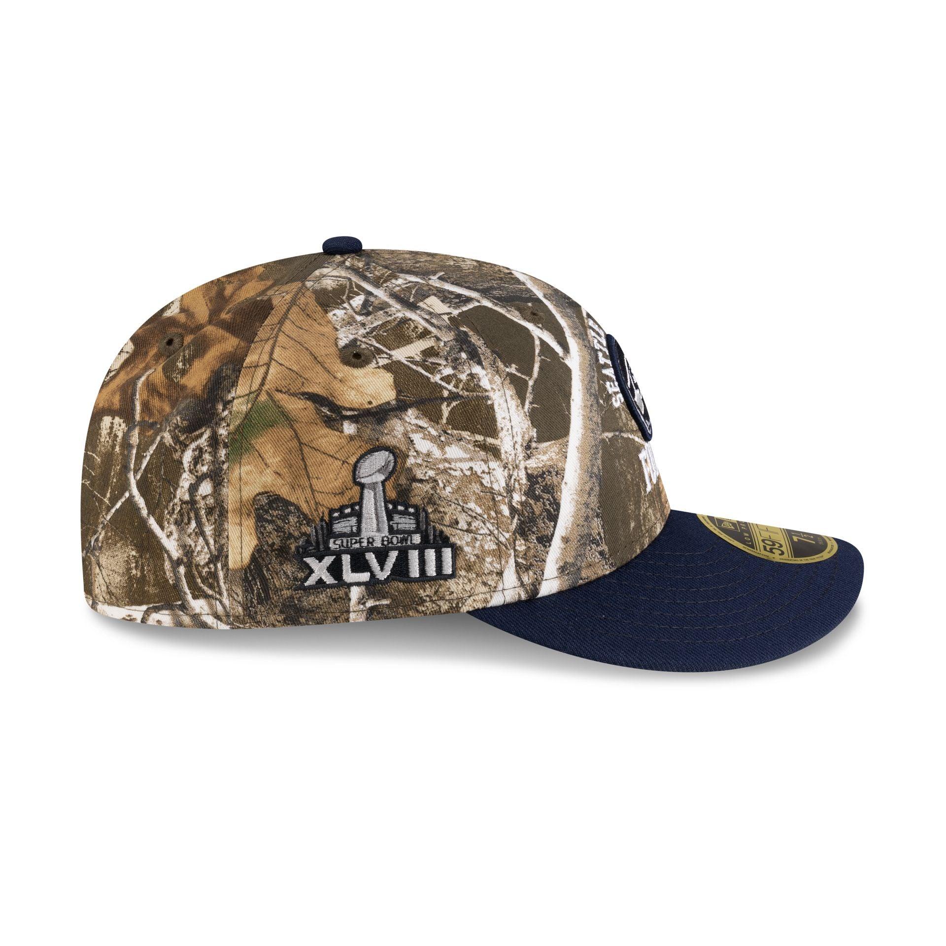 Just Caps Realtree Seattle Seahawks Low Profile 59FIFTY Fitted Hat Male Product Image