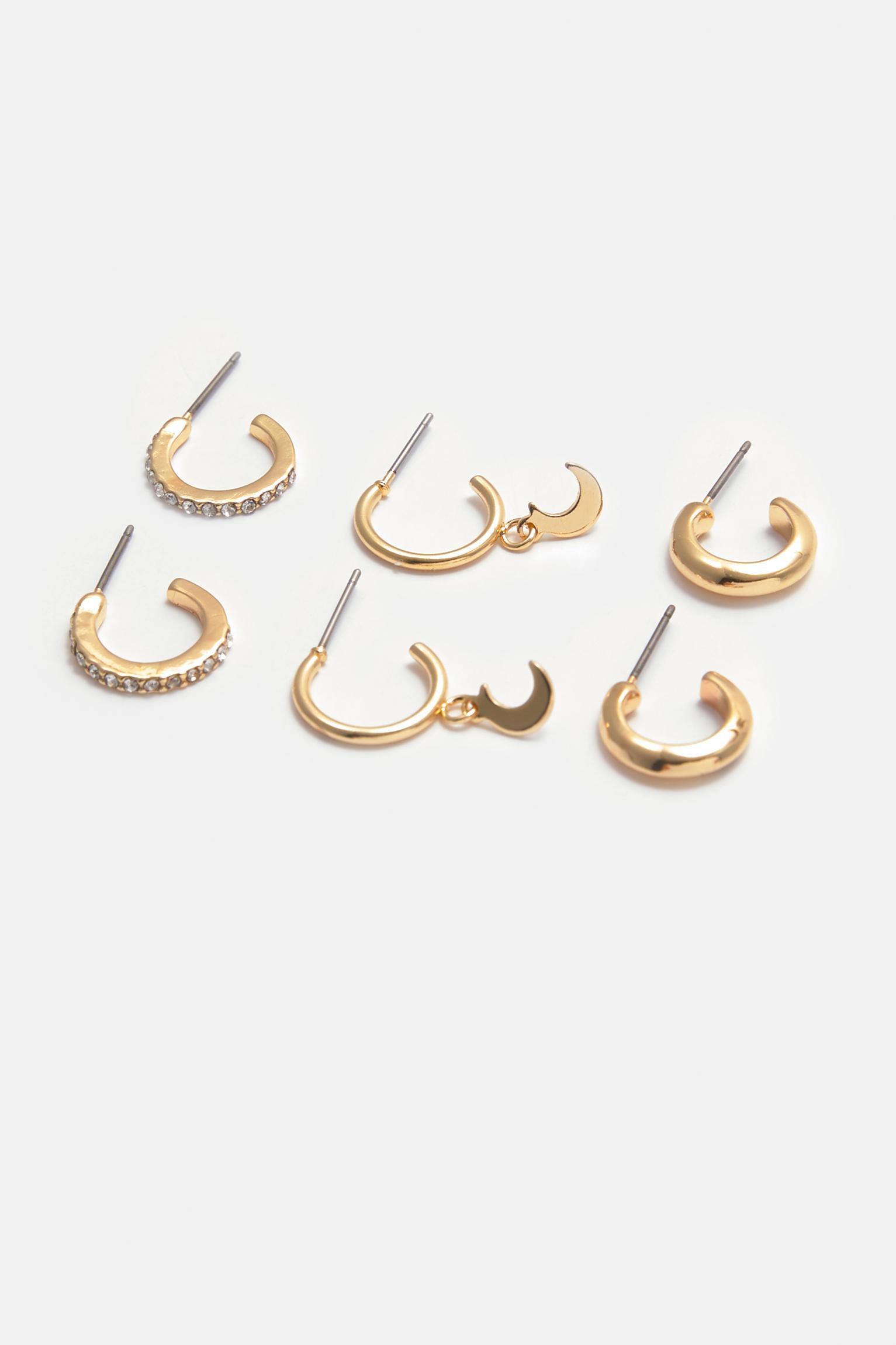 Pack of 9 pairs of earrings Product Image