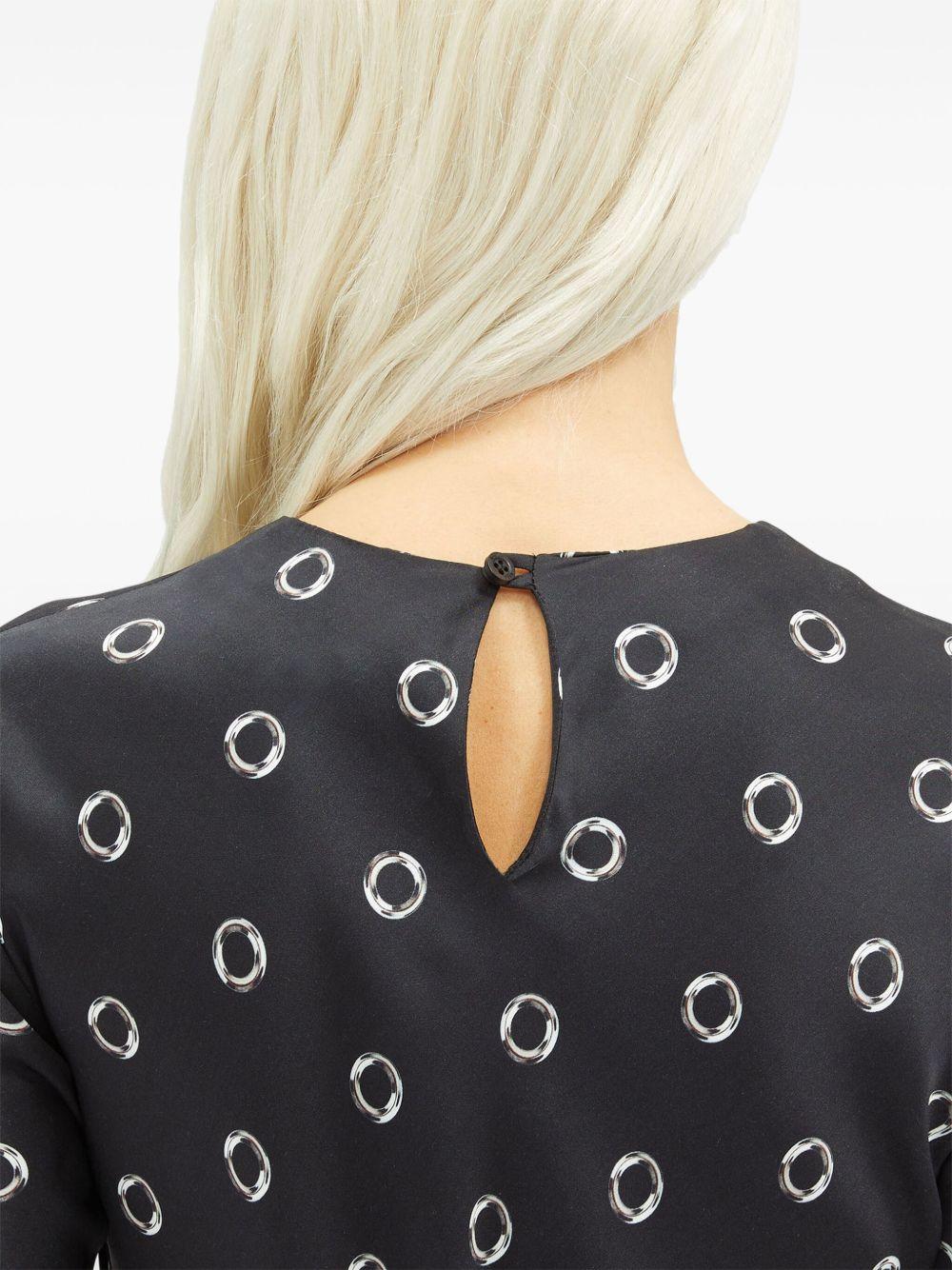 graphic-print maxi dress Product Image