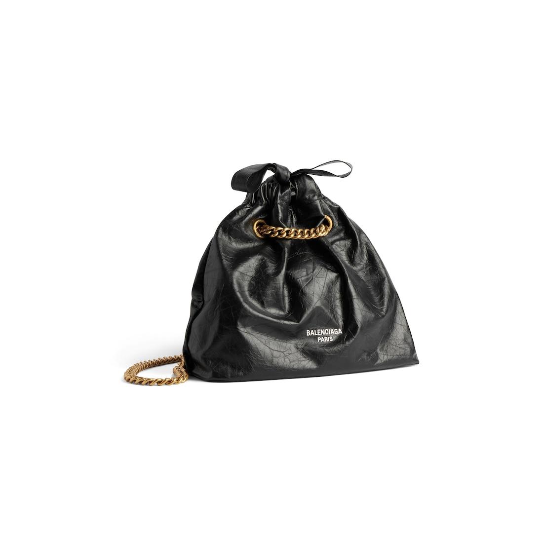 Women's Crush Tote Bag Small in Black Product Image