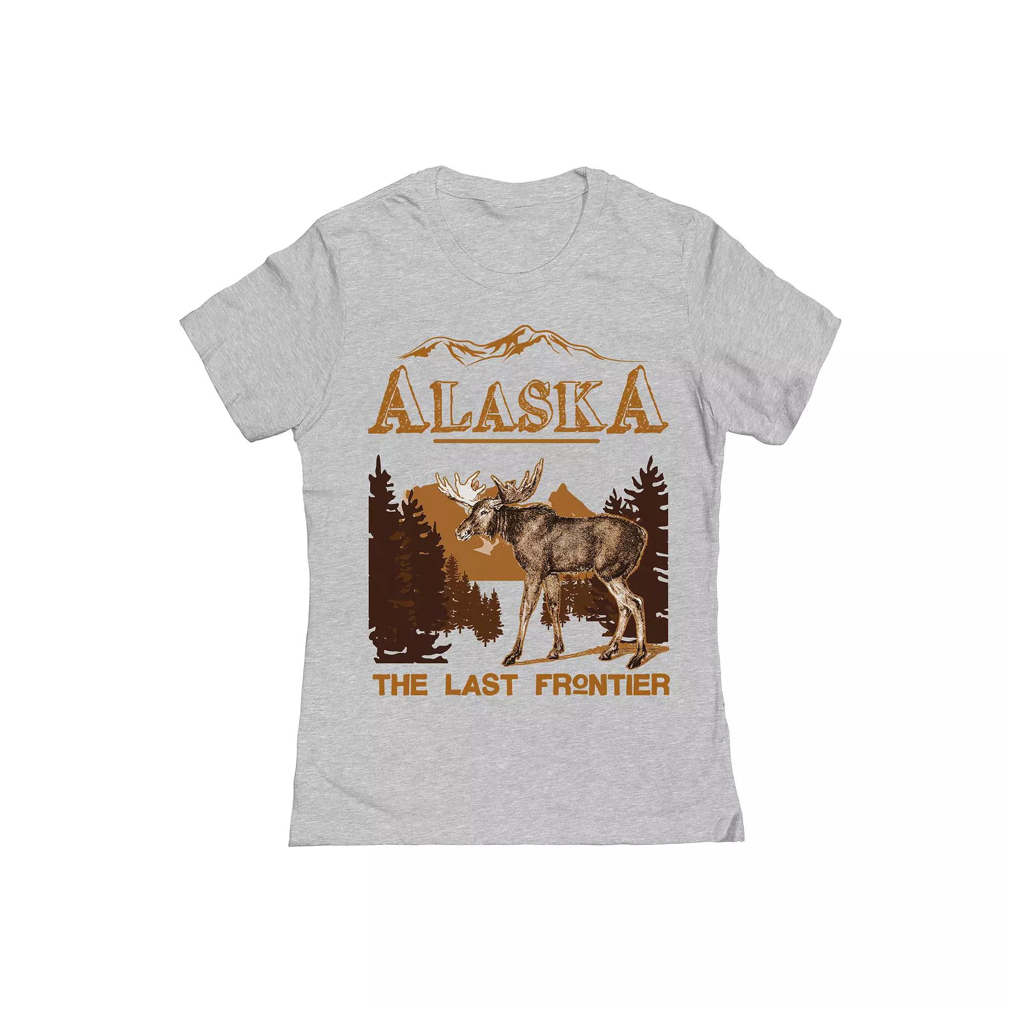 Juniors Alaska Frontier Womens Graphic Tee, Girls Product Image