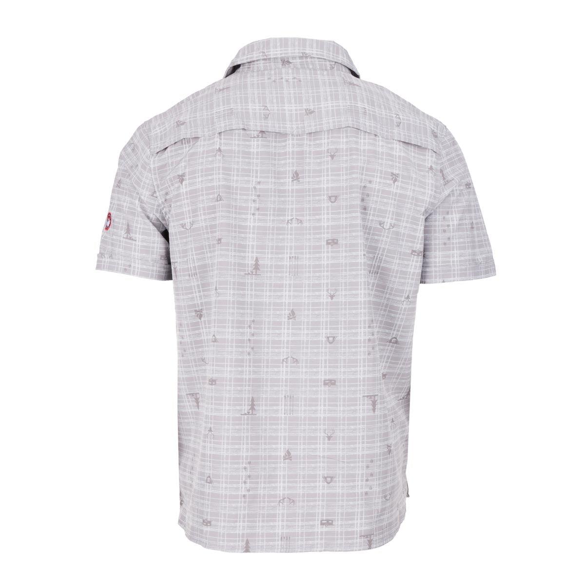 Canada Weather Gear Men's Non Perforated Button up Short Sleeve Shirt Product Image