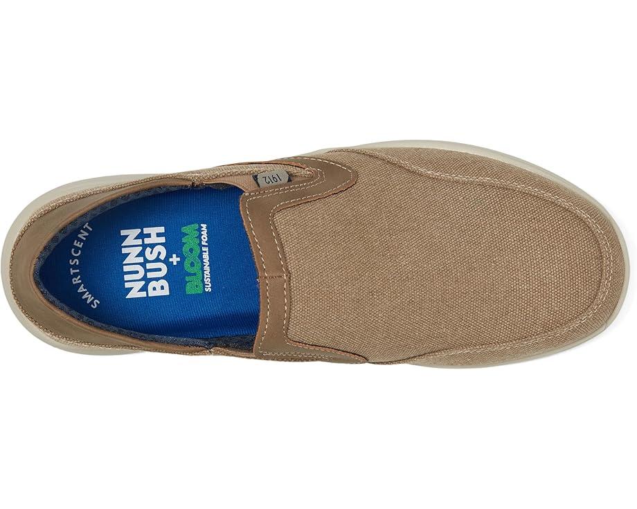 Sedona Canvas Moccasin Toe Slip-On Comfortable Lightweight Loafer With Memory Foam Product Image