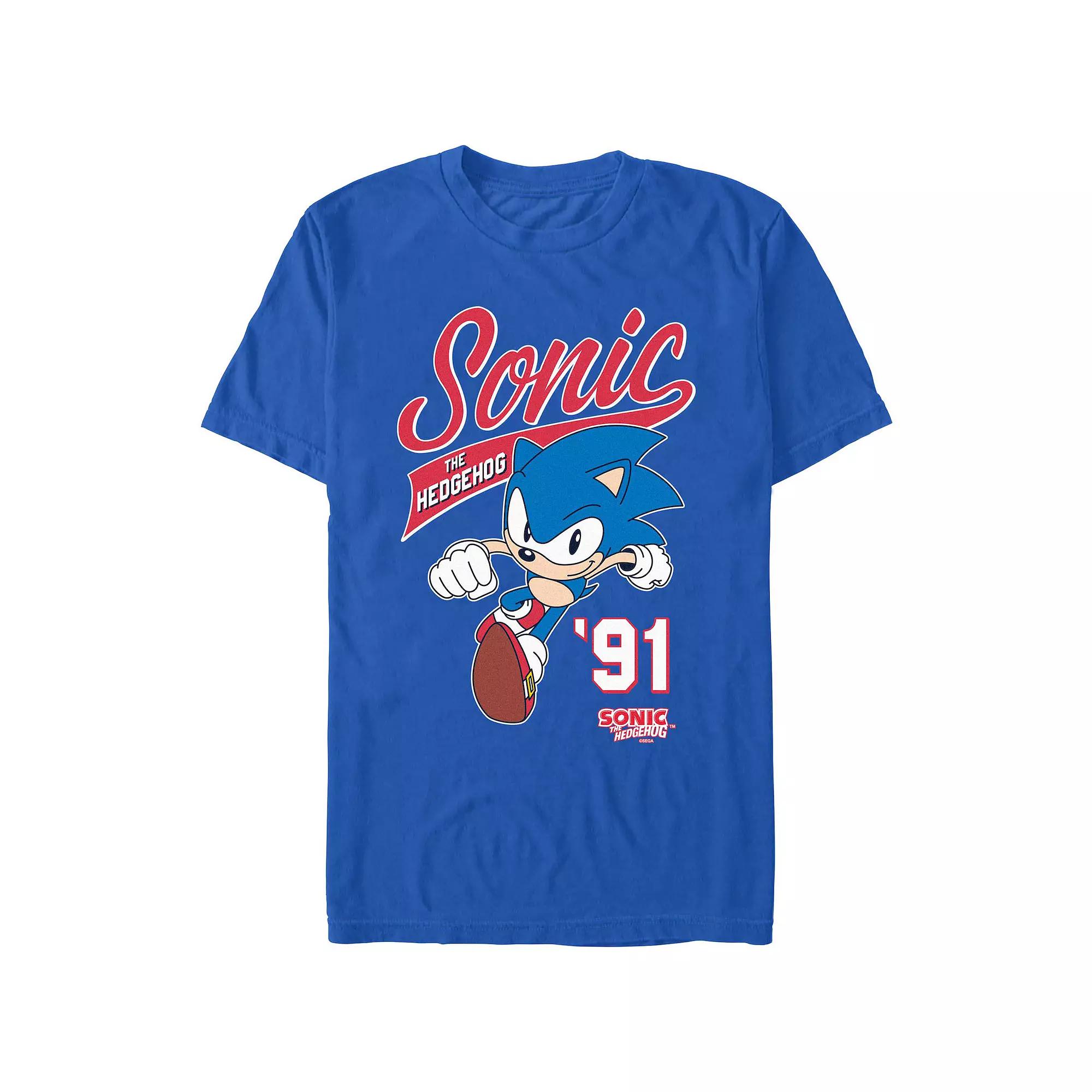 Men's Sonic The Hedgehog '91 Graphic Tee, Size: XS, Royal Product Image