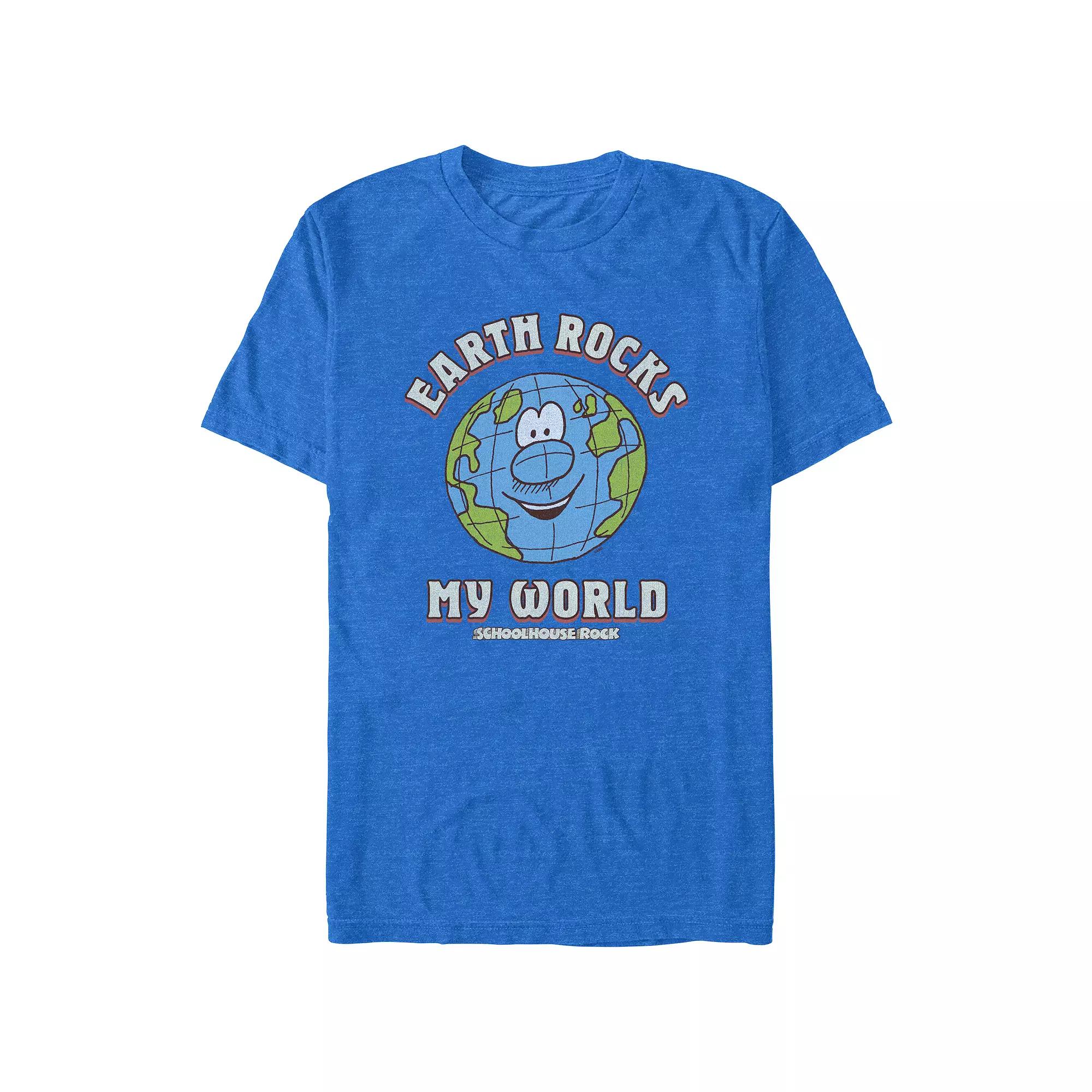 Men's Schoolhouse Rock! Earth Rock My World Graphic Tee,  Product Image