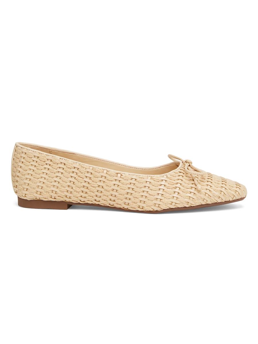 Schutz Womens Arissa Straw Flats Product Image