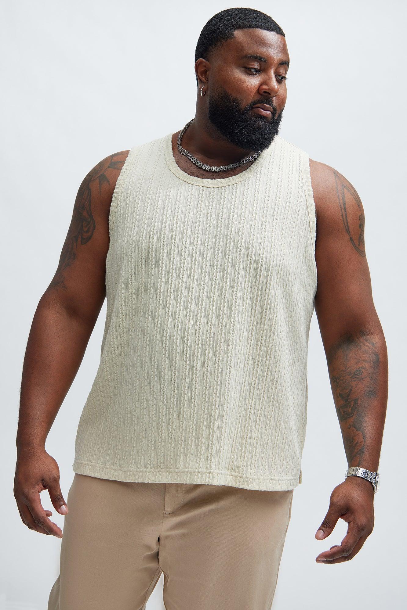 Kellen Textured Tank - Off White Product Image