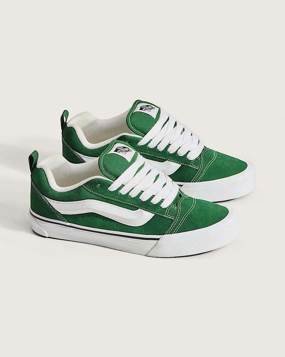 Knu Skool Shoe in Eden Green| Vans US Product Image