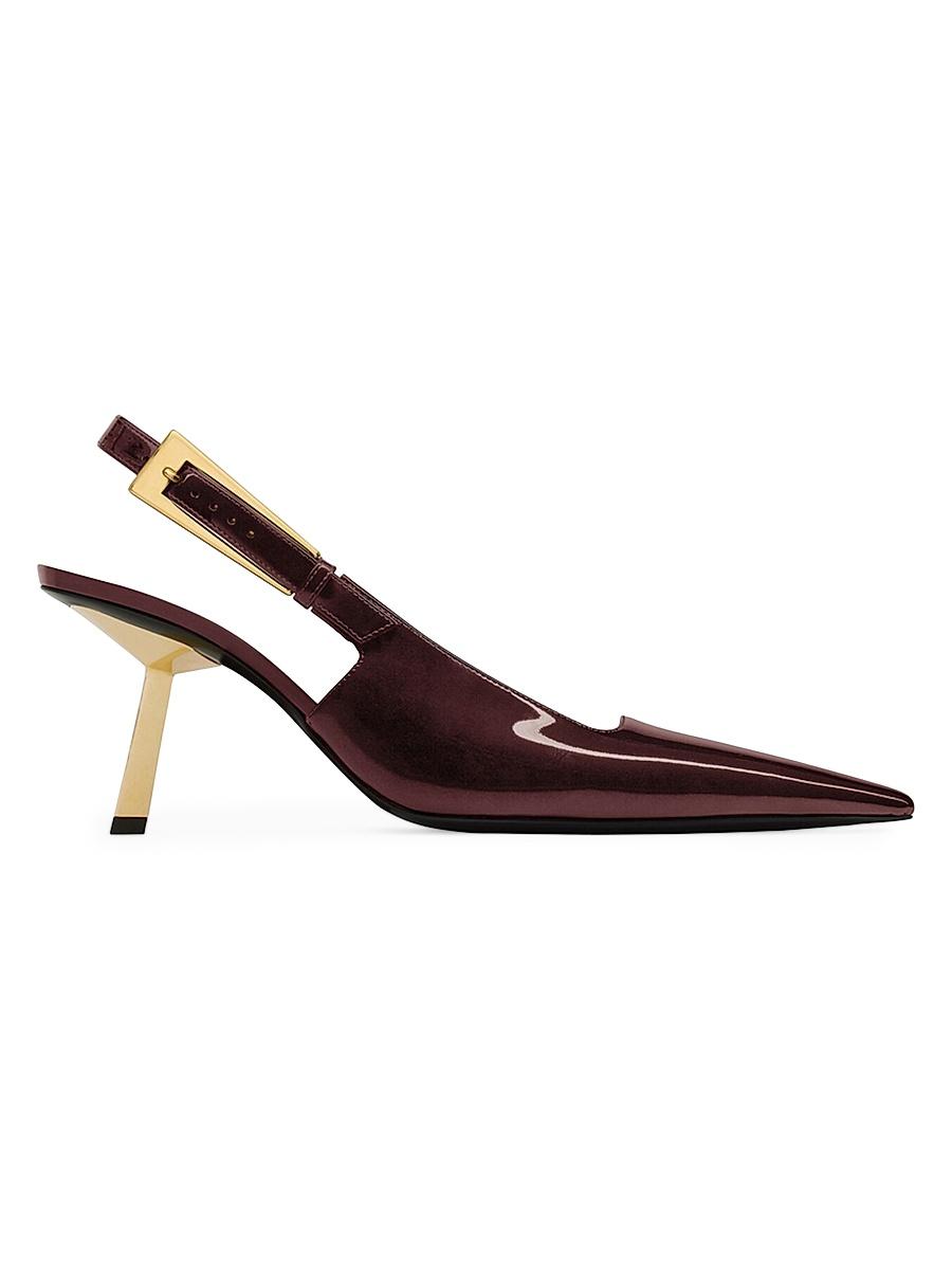 Womens Lee Slingback Pumps in Patent Leather Product Image