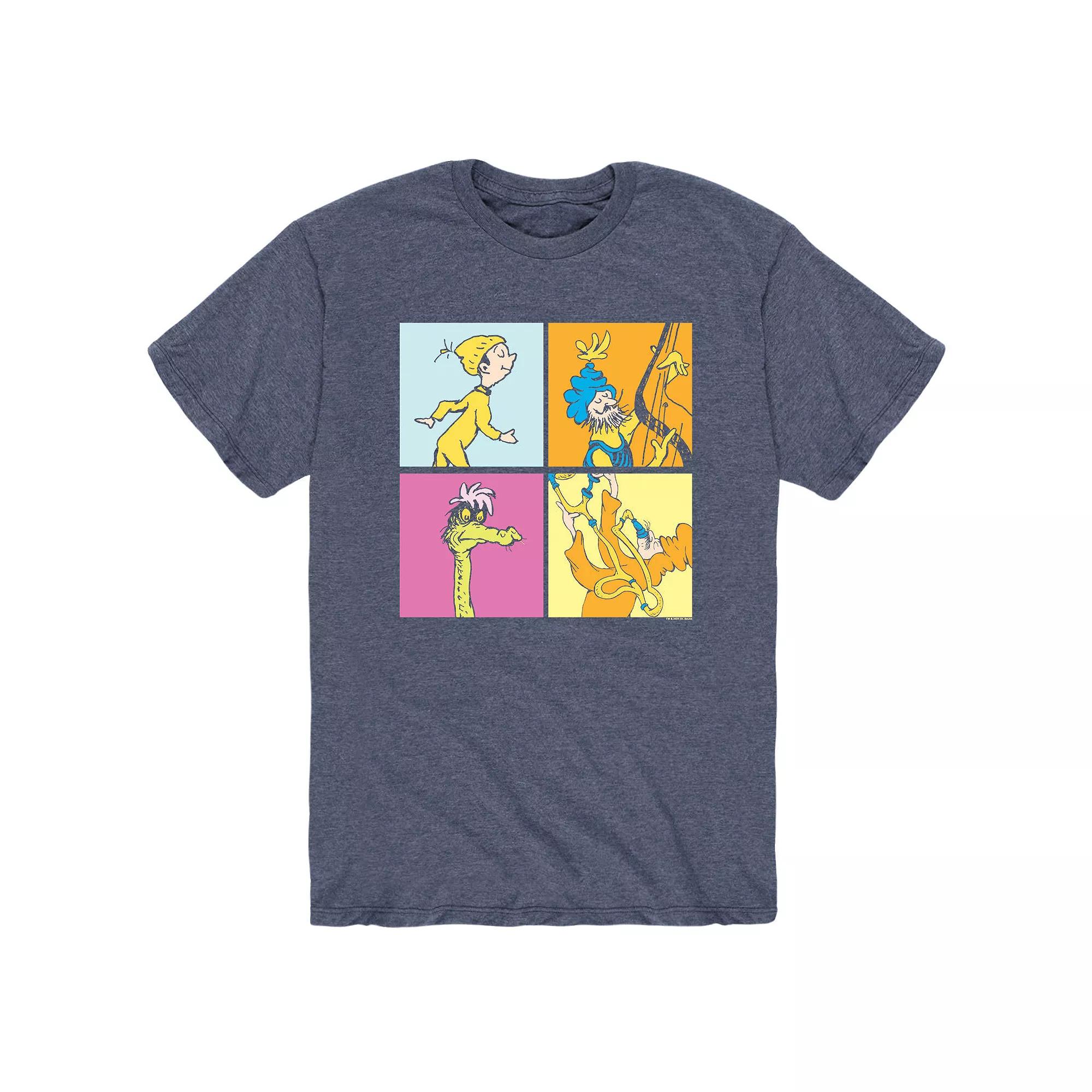 Men's Dr. Seuss Places Four Box Tee,  Product Image