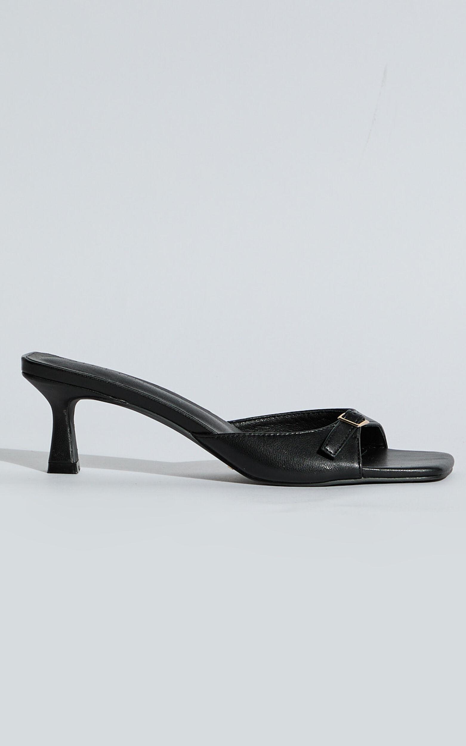 Billini - Tilden Hardware Detail Heels in Black Product Image