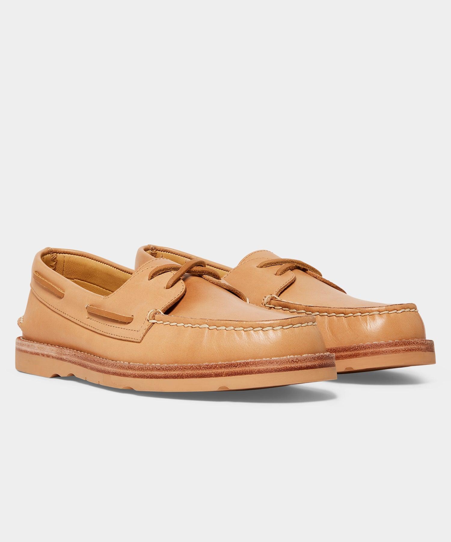 Todd Snyder X Sperry Vachetta Leather Boat Shoe Product Image