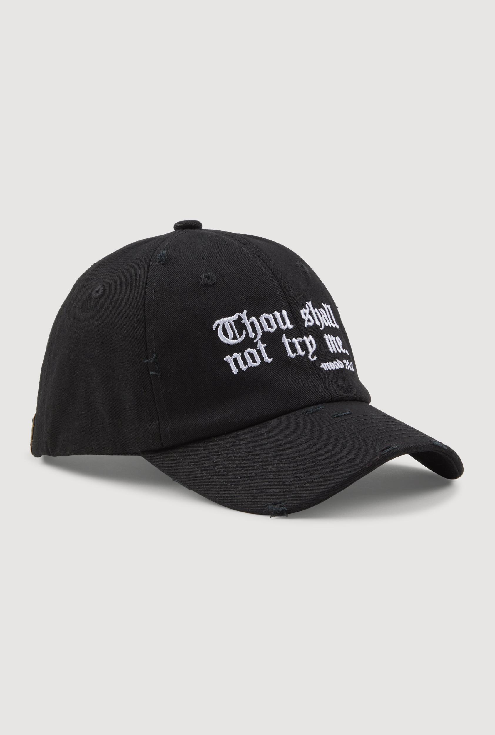 Thou Shall Not Try Me Baseball Cap Female Product Image