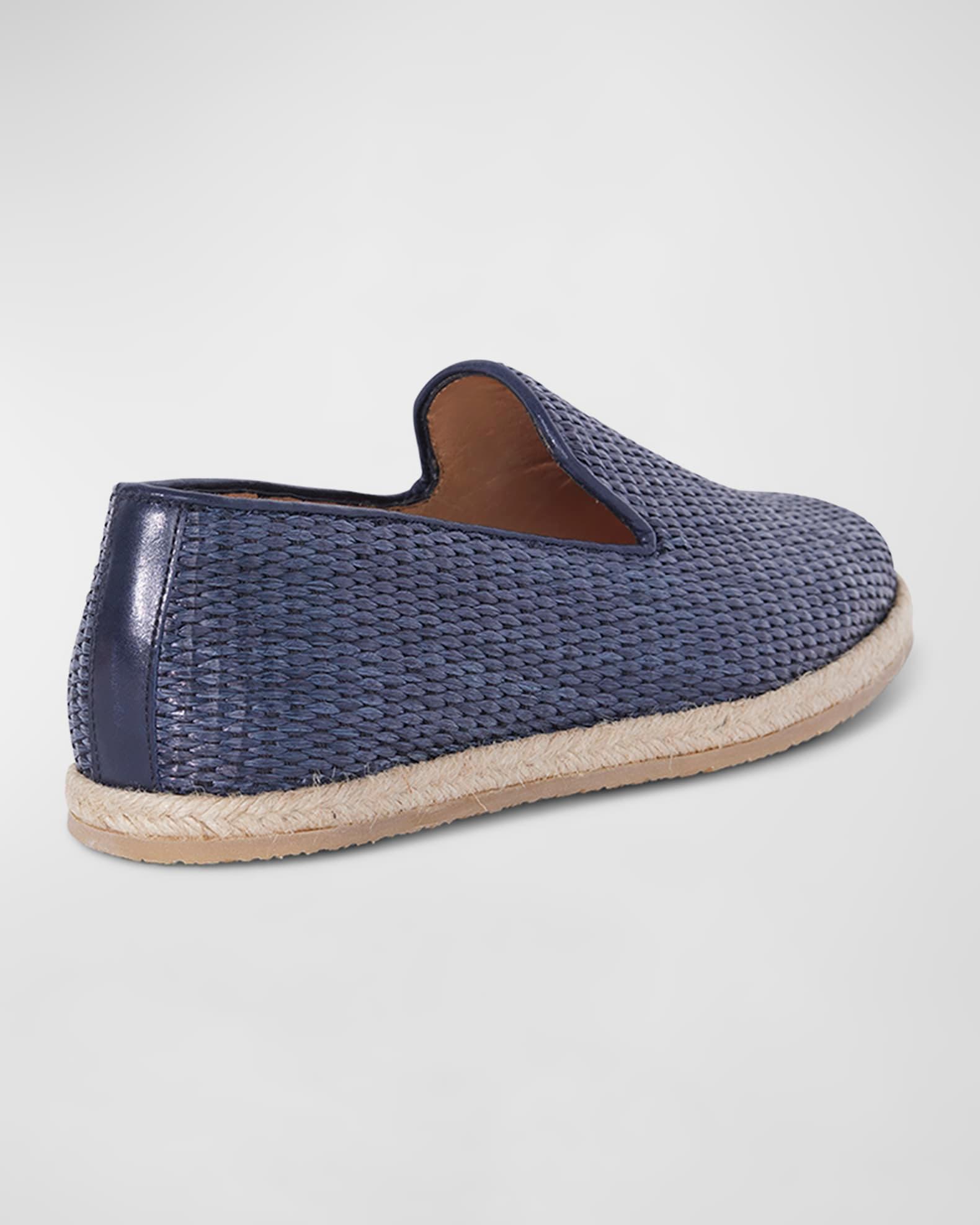 Men's Lido Woven Raffia Espadrille Loafers Product Image